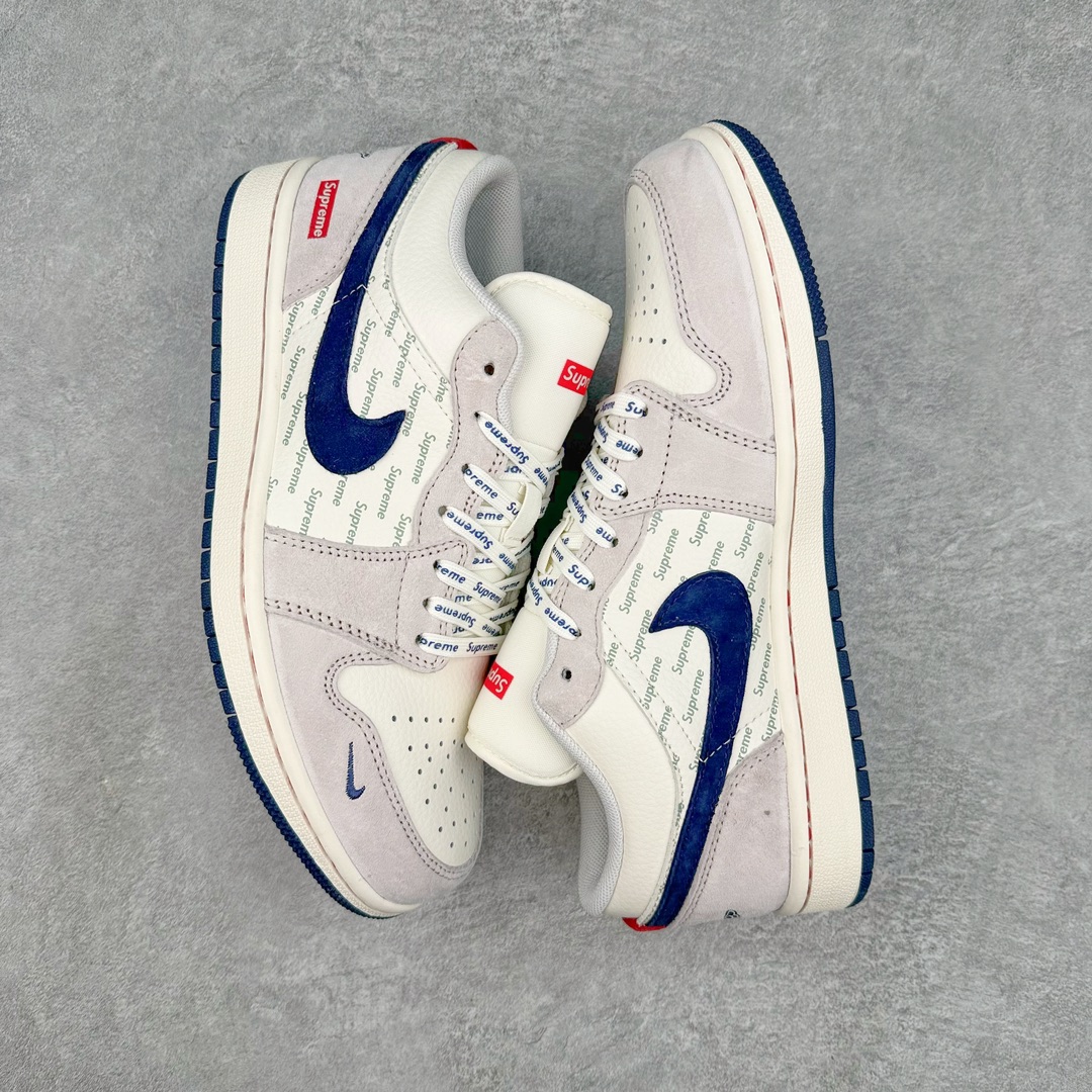 图片[3]-Air Jordan AJ1 Low 低帮系列定制配色 LJ6688-009 原厂内置气垫魔块 A模大底 头层小牛皮 鞋舌AJ原厂专用牛津布+AJ专用反口珍珠布+原厂无杂质高弹内里海棉+特殊封边弹力鞋带 尺码：36 36.5 37.5 38 38.5 39 40 40.5 41 42 42.5 43 44 44.5 45 46-选品中心