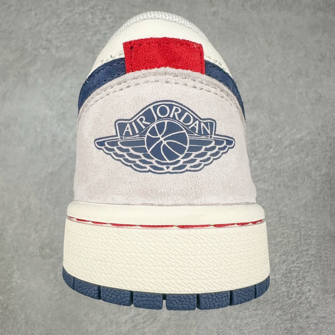 图片[8]-Air Jordan AJ1 Low 低帮系列定制配色 LJ6688-009 原厂内置气垫魔块 A模大底 头层小牛皮 鞋舌AJ原厂专用牛津布+AJ专用反口珍珠布+原厂无杂质高弹内里海棉+特殊封边弹力鞋带 尺码：36 36.5 37.5 38 38.5 39 40 40.5 41 42 42.5 43 44 44.5 45 46-选品中心