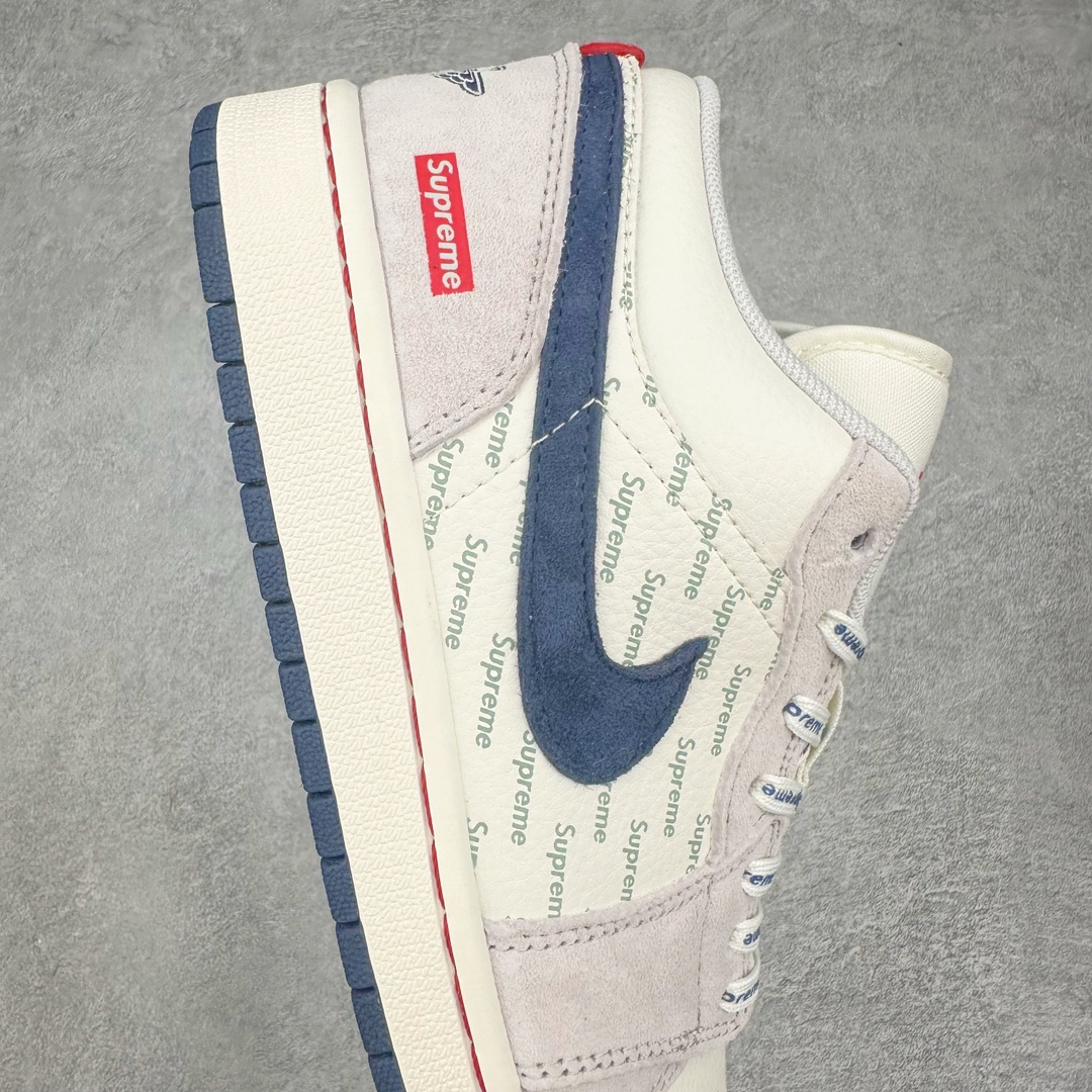 图片[6]-Air Jordan AJ1 Low 低帮系列定制配色 LJ6688-009 原厂内置气垫魔块 A模大底 头层小牛皮 鞋舌AJ原厂专用牛津布+AJ专用反口珍珠布+原厂无杂质高弹内里海棉+特殊封边弹力鞋带 尺码：36 36.5 37.5 38 38.5 39 40 40.5 41 42 42.5 43 44 44.5 45 46-选品中心