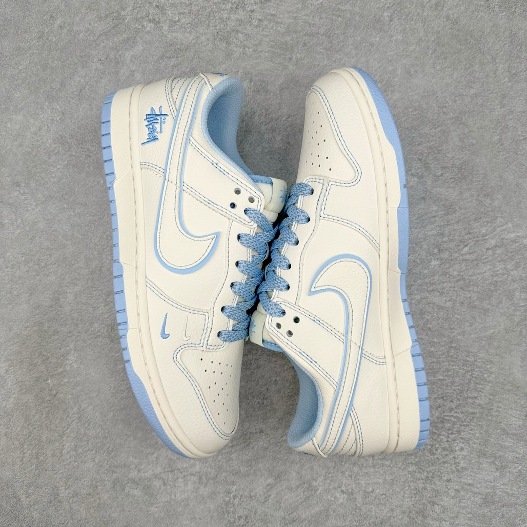 图片[3]-NK Dunk Low 定制配色 BB1818-101 大厂出品 极力推荐 原装头层材料 独家版型蒸餾加工帶來的是更好的视觉和脚感体验大厂纯原品质出货 清洁度 电绣工艺 皮料切割干净无任何毛边 细节完美 尺码：36 36.5 37.5 38 38.5 39 40 40.5 41 42 42.5 43 44 44.5 45 46 47.5-选品中心