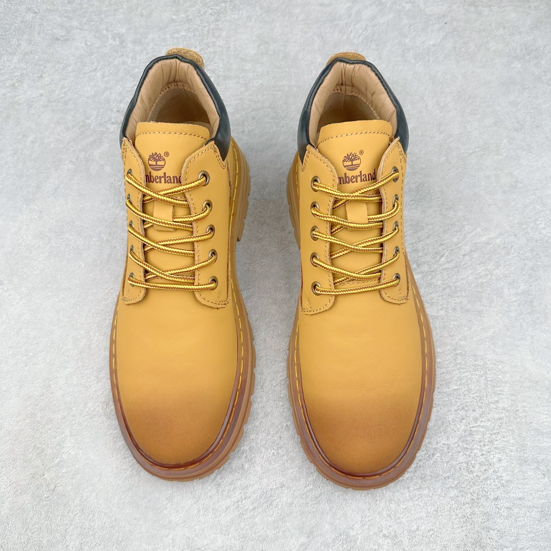 图片[2]-＃特价福利 Timberland 天伯伦/添柏岚经典款 24ss新款中帮 经典再造 全新升级 广东大厂品质 原盒原包装 面料采用意大利🇮🇹顶级磨砂牛皮 搭配防臭防腐真皮乳胶鞋垫 给您完美的穿着体验 质量考究耐穿 型男必备 专治不帅 高品质脚感一流 独家供应 尺码：39 40 41 42 43 44 偏大一码-选品中心