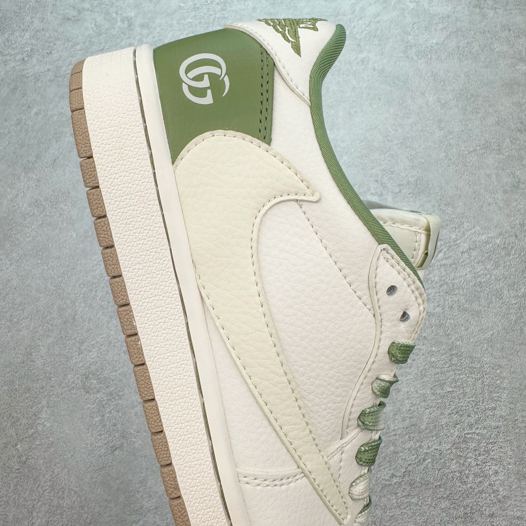 图片[6]-TS x Air Jordan AJ1 Low 倒钩低帮联名定制配色 JH6088-703 原厂内置气垫魔块 A模大底 头层小牛皮 鞋舌AJ原厂专用牛津布+AJ专用反口珍珠布+原厂无杂质高弹内里海棉+特殊封边弹力鞋带 尺码：36 36.5 37.5 38 38.5 39 40 40.5 41 42 42.5 43 44 44.5 45 46 47.5-选品中心
