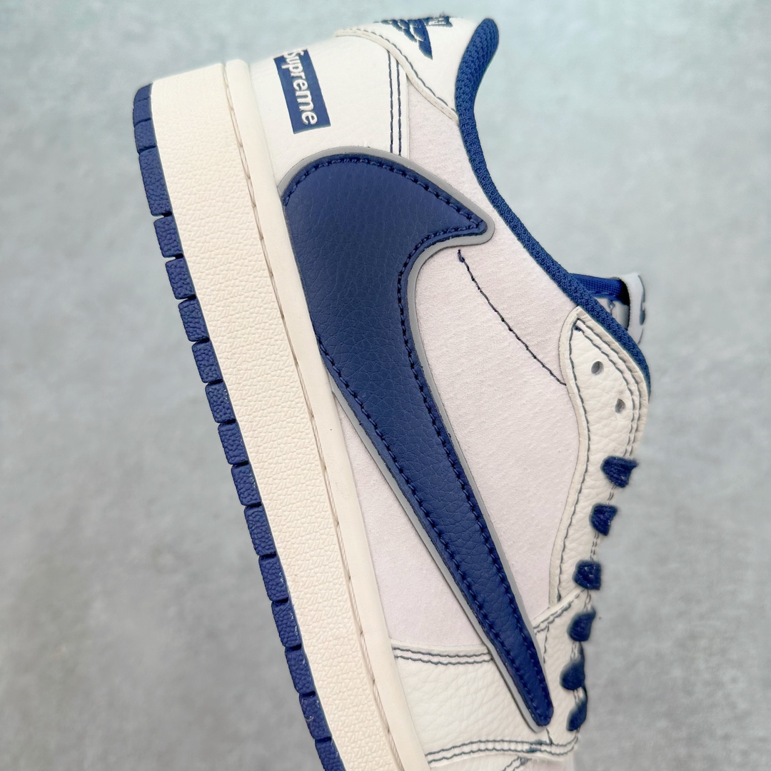 图片[6]-TS x Air Jordan AJ1 Low 倒钩低帮联名定制配色 XZ2268-001 原厂内置气垫魔块 A模大底 头层小牛皮 鞋舌AJ原厂专用牛津布+AJ专用反口珍珠布+原厂无杂质高弹内里海棉+特殊封边弹力鞋带 尺码：36 36.5 37.5 38 38.5 39 40 40.5 41 42 42.5 43 44 44.5 45 46 47.5-选品中心