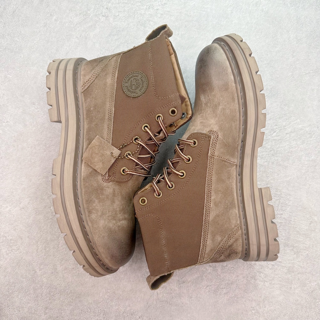 图片[3]-Timberland添柏岚/天伯伦户外高帮休闲大黄靴系列 广东大厂品质 原盒原包装 24ss新款时尚潮流搭配 面料采用意大利🇮🇹顶级磨砂细纹牛皮 搭配防臭防腐真皮乳胶鞋垫 大底到五金都是代工厂原材料制作 同原版固特异永不开胶工艺 好货不杀猪 首单质量严格把控 全网独家首发 品质毋庸置疑 全套官网统一包装 给您完美的穿着体验 质量考究耐穿 型男必备 专治不帅 高品质脚感一流 今年冬季防寒户外专用 日常随意搭配 尺码：39 40 41 42 43 44（皮鞋码）-选品中心