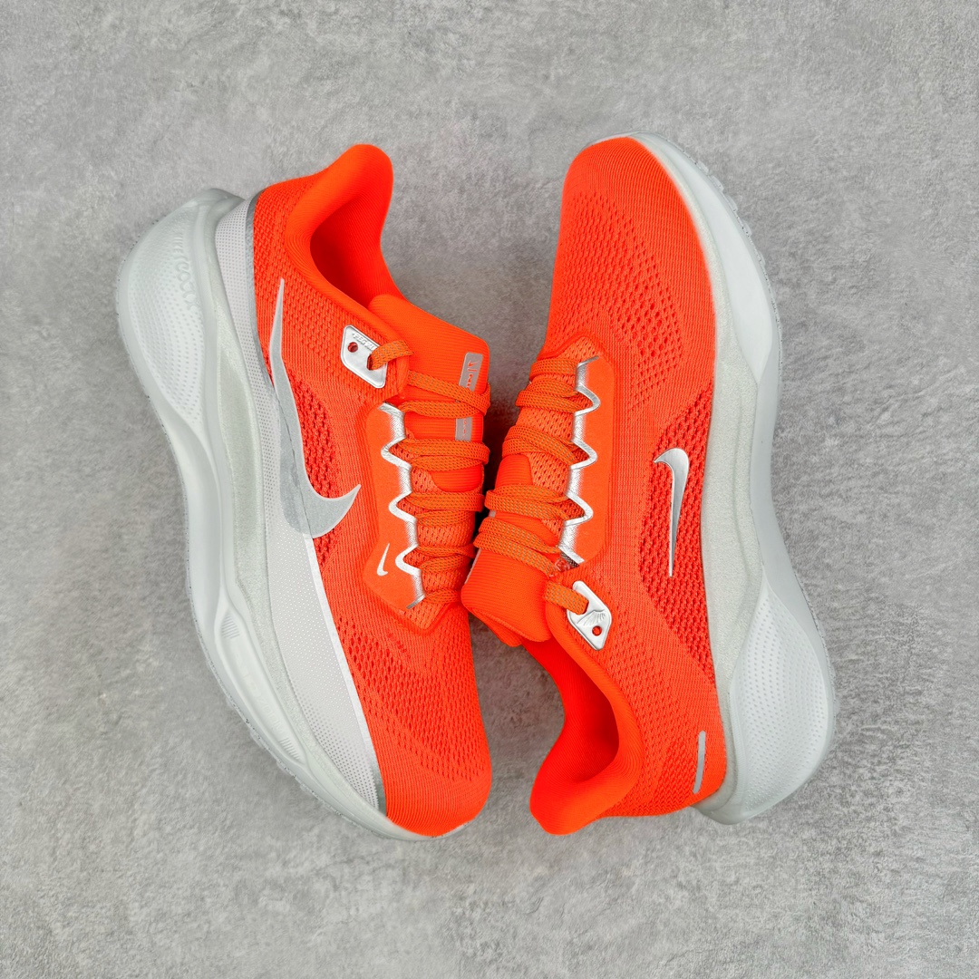 图片[3]-NK Zoom Pegasus 飞马41代马拉松系列网面透气缓震疾速跑鞋 拥有 Zoom Air 一如既往的稳定感和流畅感 鞋面采用工程网眼设计 为特定高热区域营造出色透气性 进一步增加鞋面的穿孔数量 让足部能够快速散热 中足搭配 Flywire 飞线 在高速运动时营造舒适稳定的贴合感 内置Zoon气垫加持 动力十足 货号：FD1626-800 尺码：36 36.5 37.5 38 38.5 39 40 40.5 41 42 42.5 43 44 44.5 45-选品中心