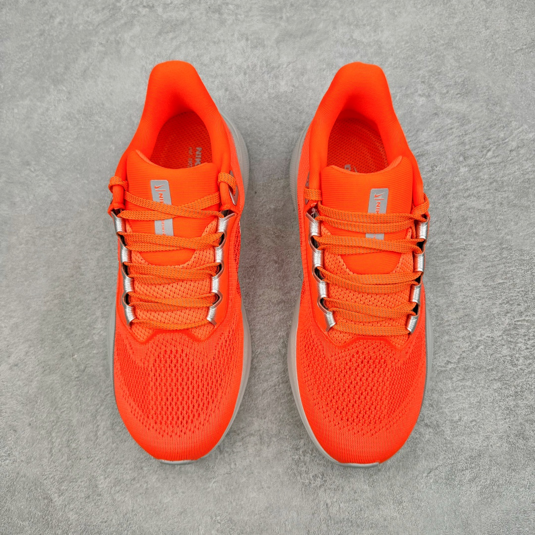 图片[2]-NK Zoom Pegasus 飞马41代马拉松系列网面透气缓震疾速跑鞋 拥有 Zoom Air 一如既往的稳定感和流畅感 鞋面采用工程网眼设计 为特定高热区域营造出色透气性 进一步增加鞋面的穿孔数量 让足部能够快速散热 中足搭配 Flywire 飞线 在高速运动时营造舒适稳定的贴合感 内置Zoon气垫加持 动力十足 货号：FD1626-800 尺码：36 36.5 37.5 38 38.5 39 40 40.5 41 42 42.5 43 44 44.5 45-选品中心