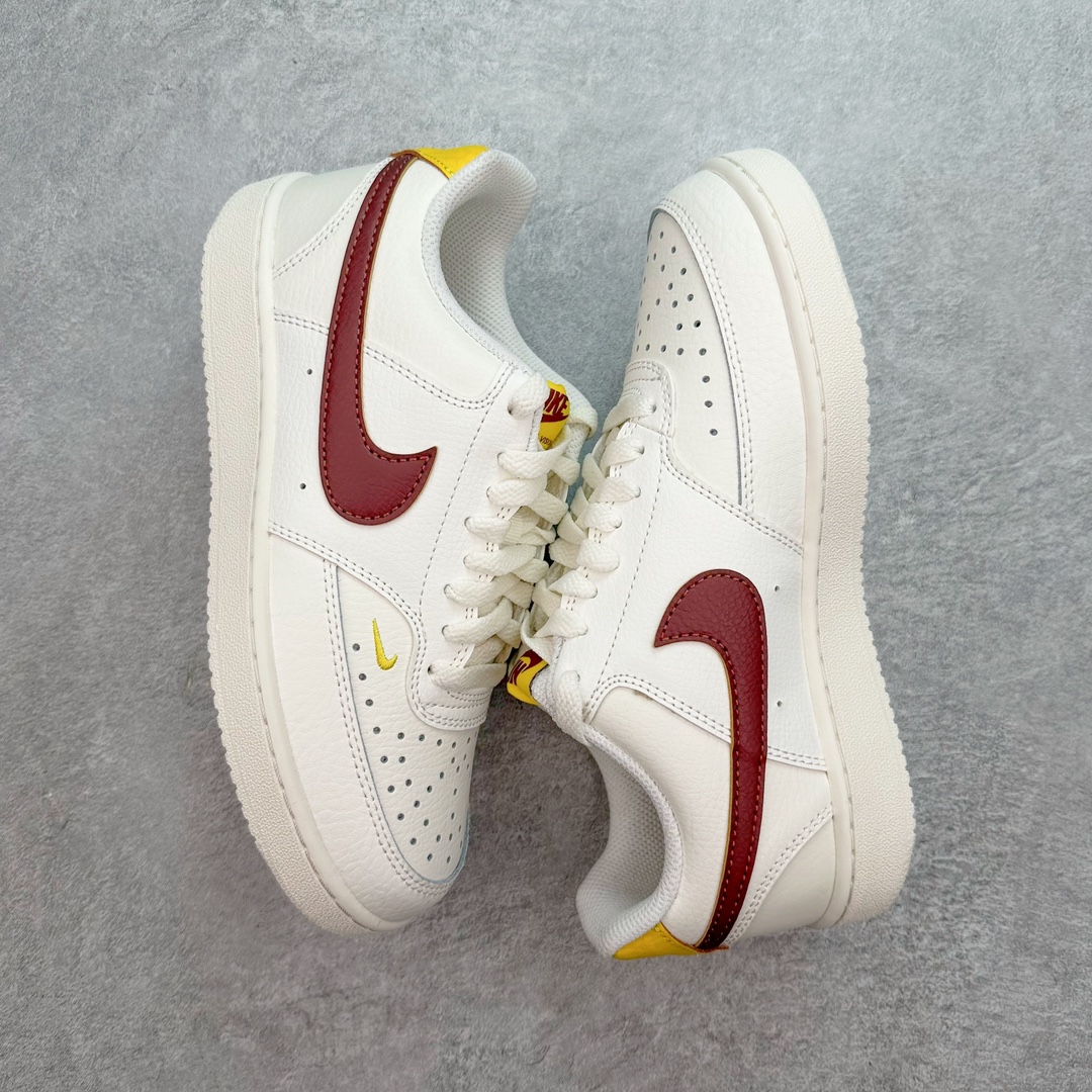 图片[3]-＃奥莱订单福利 NK Court Vision Low CV低帮复古百搭透气休闲运动板鞋 DD5434-117 独家渠道 市面未流通批次 奥莱直播间499 599一样的东西 碾压市面现存所有版本 公司一样的东西 超值回馈 帮你省钱 支持各种鉴定 经典耐用的设计 兼顾舒适脚感和出众风范 演绎匠心之作 结构性的支撑贴合感结合复古篮球设计 塑就场外全明星风范 尺码：36 36.5 37.5 38 38.5 39-选品中心