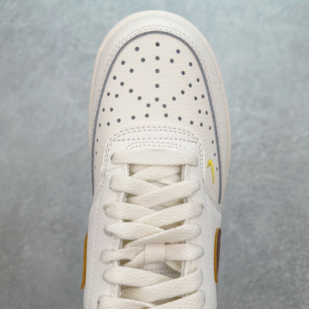 图片[4]-＃奥莱订单福利 NK Court Vision Low CV低帮复古百搭透气休闲运动板鞋 DD5434-117 独家渠道 市面未流通批次 奥莱直播间499 599一样的东西 碾压市面现存所有版本 公司一样的东西 超值回馈 帮你省钱 支持各种鉴定 经典耐用的设计 兼顾舒适脚感和出众风范 演绎匠心之作 结构性的支撑贴合感结合复古篮球设计 塑就场外全明星风范 尺码：36 36.5 37.5 38 38.5 39-选品中心