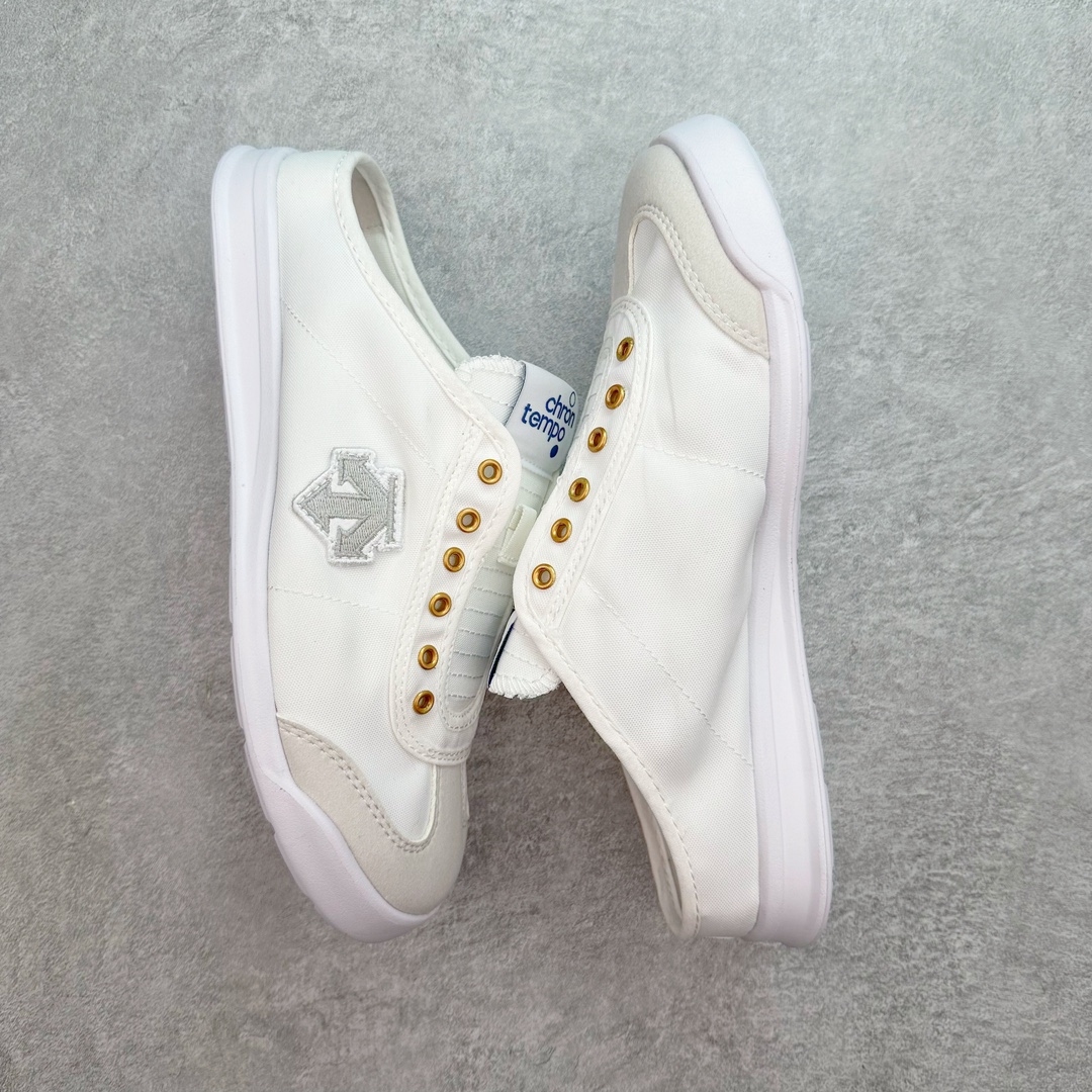 图片[3]-DESCENTE CHRON 迪桑特复古运动一脚蹬帆布鞋透气休闲鞋 轻松方便的一脚蹬设计 搭配轻质弹性鞋底 脚感舒适 简洁的帆布鞋面设计适用于多场景穿搭 尺码：36 36.5 37.5 38 38.5 39 40 40.5 41 42 42.5 43 44 44.5 45-选品中心