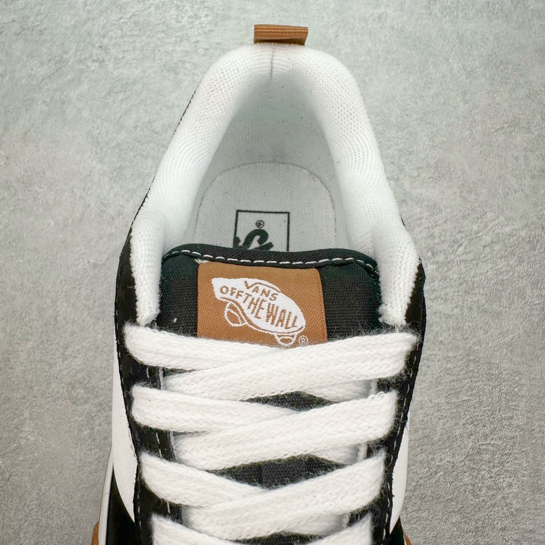 图片[5]-Vans Knu Skool 黑生胶 肥胖版立体大Logo 加厚鞋舌 低帮复古休闲硫化面包鞋 尺码：35 36 36.5 37 38 38.5 39 40 40.5 41 42 42.5 43 44 45 工艺：硫化1：1（重量1：1、真标、原钢印、材质标、鞋型标、合格证）-选品中心