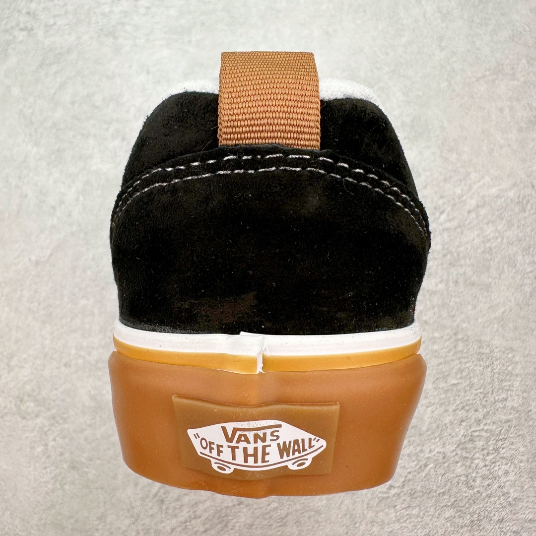 图片[8]-Vans Knu Skool 黑生胶 肥胖版立体大Logo 加厚鞋舌 低帮复古休闲硫化面包鞋 尺码：35 36 36.5 37 38 38.5 39 40 40.5 41 42 42.5 43 44 45 工艺：硫化1：1（重量1：1、真标、原钢印、材质标、鞋型标、合格证）-选品中心