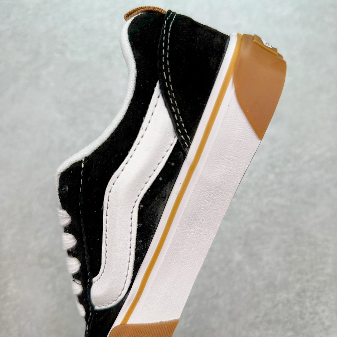 图片[7]-Vans Knu Skool 黑生胶 肥胖版立体大Logo 加厚鞋舌 低帮复古休闲硫化面包鞋 尺码：35 36 36.5 37 38 38.5 39 40 40.5 41 42 42.5 43 44 45 工艺：硫化1：1（重量1：1、真标、原钢印、材质标、鞋型标、合格证）-选品中心