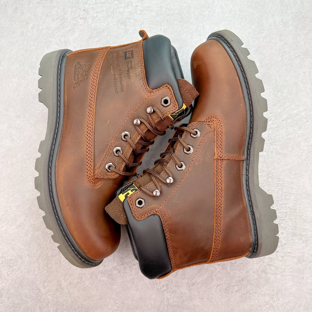 图片[3]-＃特价福利 CAT卡特 硬汉推土机品牌经典百搭户外休闲大黄靴系列 广东大厂品质 24ss秋冬新款 常年主打 时尚潮流搭配 面料釆用意大利进口磨砂牛皮 全鞋真牛皮材料 大底到五金都是代工厂原材料制作 好货不杀猪 首单质量严格把控 全套官网统一包装 今年冬季防寒户外专用 日常随意搭配 型男必备 尺码：38 39 40 41 42 43 44 (偏大一码)-选品中心