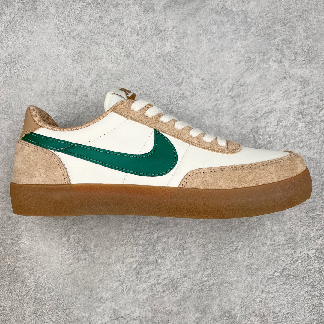 J.Crew x NK Killshot II Leather 联名复古板鞋 HF4861-133 采用米白色皮革制作鞋身 Swoosh 点缀其中 最后搭载棕色生胶大底 流露出满满的复古气气息 尺码：36 36.5 37.5 38 38.5 39 40 40.5 41 42 42.5 43 44-选品中心