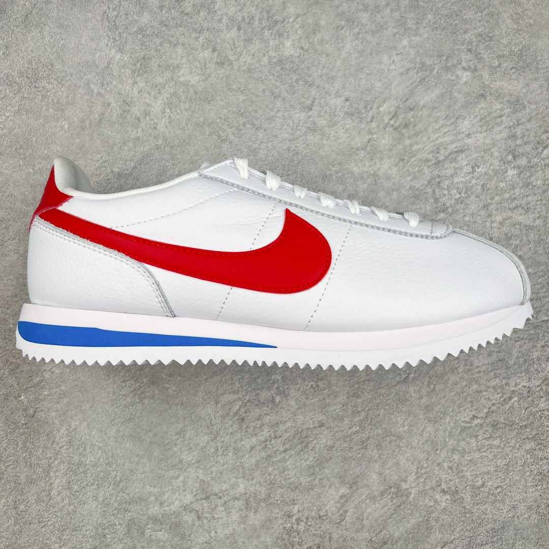 ＃JC纯原 NK Classic Cortez Leather 阿甘复古初代皮革慢跑鞋 FZ1347-100 实体平台指令订单 全套原纸板楦头开发 原厂数据大底磨具 一比一鞋头弧度高度鞋身弧度 细节品控鞋型随意对比 正确烫金高频细节 公司级标准检验QC 区分市面一切版本 完美复刻阿甘复古鞋型 尺码：35.5 36 36.5 37.5 38 38.5 39 40 40.5 41 42 42.5 43 44 45-选品中心