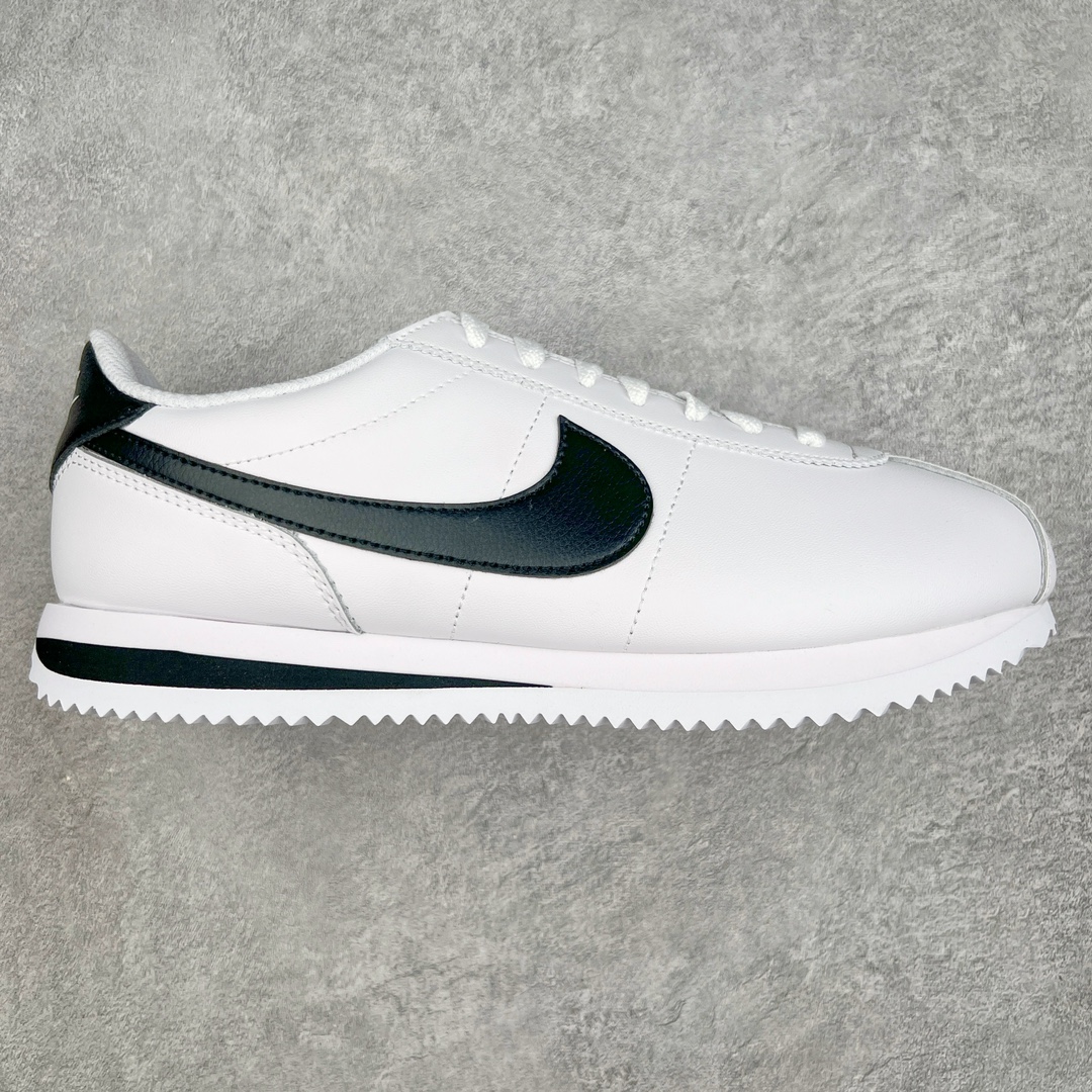 ＃JC纯原 NK Classic Cortez Leather 阿甘复古初代皮革慢跑鞋 DM4044-105 实体平台指令订单 全套原纸板楦头开发 原厂数据大底磨具 一比一鞋头弧度高度鞋身弧度 细节品控鞋型随意对比 正确烫金高频细节 公司级标准检验QC 区分市面一切版本 完美复刻阿甘复古鞋型 尺码：35.5 36 36.5 37.5 38 38.5 39 40 40.5 41 42 42.5 43 44 45-选品中心