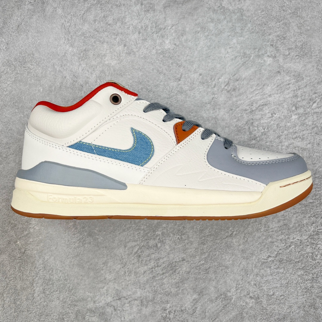 图片[6]-＃纯原 Air Jordan Stadium AJ90 潮流运动板鞋 充满了对TinkerHathield 原创设计的致敬 包括中足网状面板、前足外侧的鲨鱼齿轮廓、加垫鞋领和 NK Air 鞋跟品牌 鞋子本身采用网眼、皮革和绒面革材料混合制成 散发出现代美感 并配备了该品牌全新的 Formula 23 足底缓震技术 AirJordan Stadium 90 鞋舌标签在鞋舌内侧印有“Flight”字样 完善了设计 尺码：36 36.5 37.5 38 38.5 39 40 40.5 41 42 42.5 43 44 44.5 45 46-选品中心