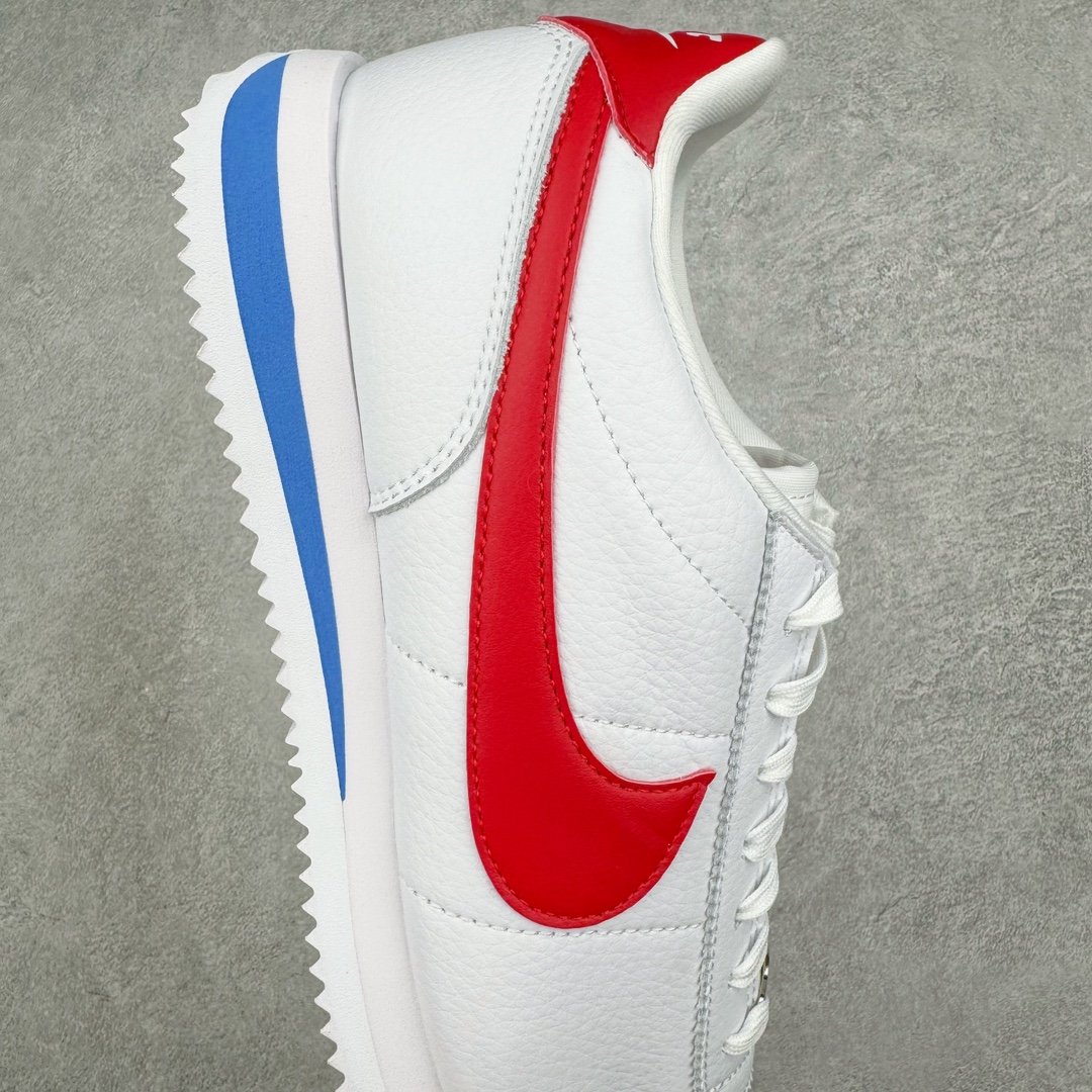 图片[6]-＃JC纯原 NK Classic Cortez Leather 阿甘复古初代皮革慢跑鞋 FZ1347-100 实体平台指令订单 全套原纸板楦头开发 原厂数据大底磨具 一比一鞋头弧度高度鞋身弧度 细节品控鞋型随意对比 正确烫金高频细节 公司级标准检验QC 区分市面一切版本 完美复刻阿甘复古鞋型 尺码：35.5 36 36.5 37.5 38 38.5 39 40 40.5 41 42 42.5 43 44 45-选品中心