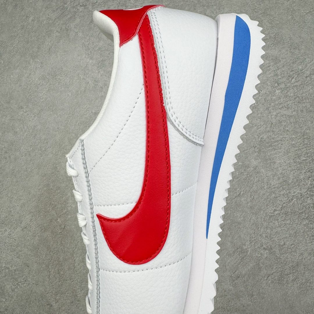 图片[7]-＃JC纯原 NK Classic Cortez Leather 阿甘复古初代皮革慢跑鞋 FZ1347-100 实体平台指令订单 全套原纸板楦头开发 原厂数据大底磨具 一比一鞋头弧度高度鞋身弧度 细节品控鞋型随意对比 正确烫金高频细节 公司级标准检验QC 区分市面一切版本 完美复刻阿甘复古鞋型 尺码：35.5 36 36.5 37.5 38 38.5 39 40 40.5 41 42 42.5 43 44 45-选品中心