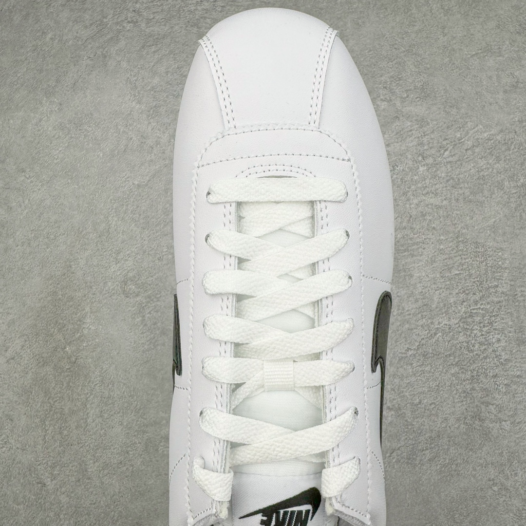 图片[4]-＃JC纯原 NK Classic Cortez Leather 阿甘复古初代皮革慢跑鞋 DM4044-105 实体平台指令订单 全套原纸板楦头开发 原厂数据大底磨具 一比一鞋头弧度高度鞋身弧度 细节品控鞋型随意对比 正确烫金高频细节 公司级标准检验QC 区分市面一切版本 完美复刻阿甘复古鞋型 尺码：35.5 36 36.5 37.5 38 38.5 39 40 40.5 41 42 42.5 43 44 45-选品中心