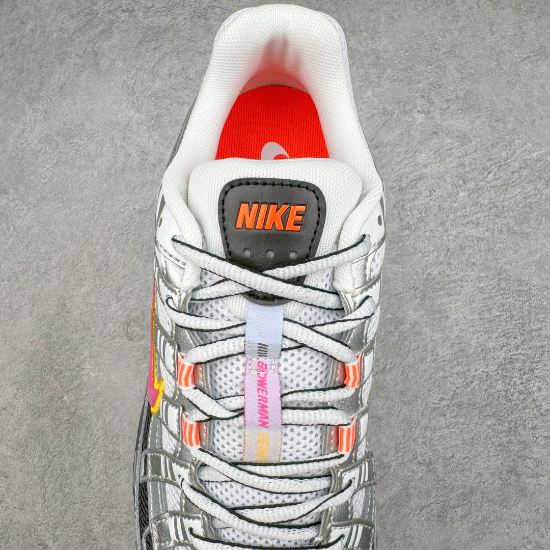 图片[5]-＃HP纯原 NK P-6000 系列低帮复古老爹风休闲运动舒适慢跑鞋 BV1021-100 购入原鞋原装纸板楦头开发 独家私模四层组合大底 市场唯一正确版本 良心定价 新配色陆续出货 进口三文治网面 融合 Pegasus 过往运动鞋设计 助力 21 世纪早期跑步运动跃升时尚新高度 采用透气网眼布、运动风格线条和耐穿覆面 兼具吸睛外观和舒适感受 中底泡绵以田径赛道为灵感 打造厚实设计 缔造出众缓震性能 尺码：36 36.5 37.5 38 38.5 39 40 40.5 41 42 42.5 43 44 44.5 45 46-选品中心