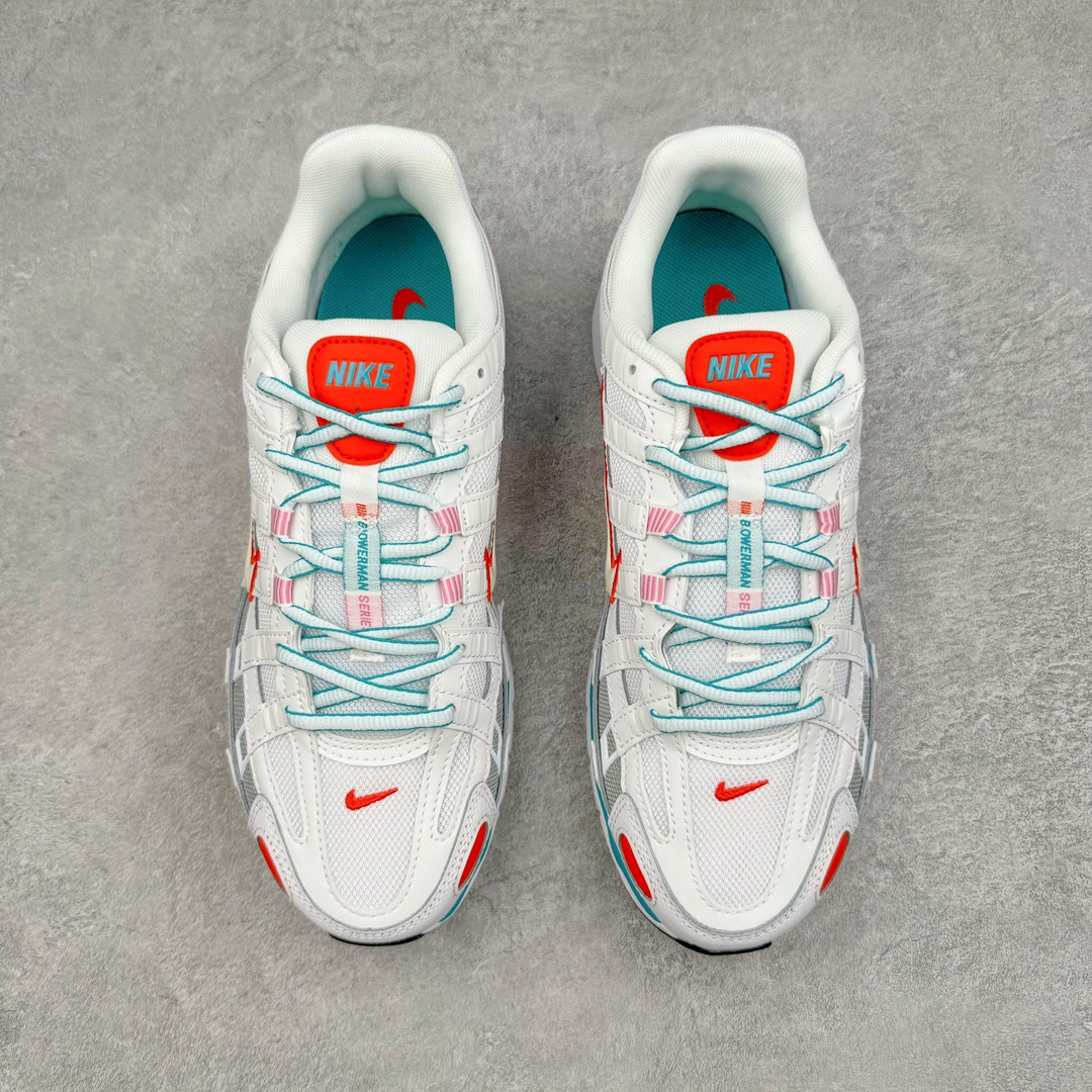 图片[2]-＃HP纯原 NK P-6000 系列低帮复古老爹风休闲运动舒适慢跑鞋 BV1021-105 购入原鞋原装纸板楦头开发 独家私模四层组合大底 市场唯一正确版本 良心定价 新配色陆续出货 进口三文治网面 融合 Pegasus 过往运动鞋设计 助力 21 世纪早期跑步运动跃升时尚新高度 采用透气网眼布、运动风格线条和耐穿覆面 兼具吸睛外观和舒适感受 中底泡绵以田径赛道为灵感 打造厚实设计 缔造出众缓震性能 尺码：36 36.5 37.5 38 38.5 39 40 40.5 41 42 42.5 43 44 44.5 45 46-选品中心