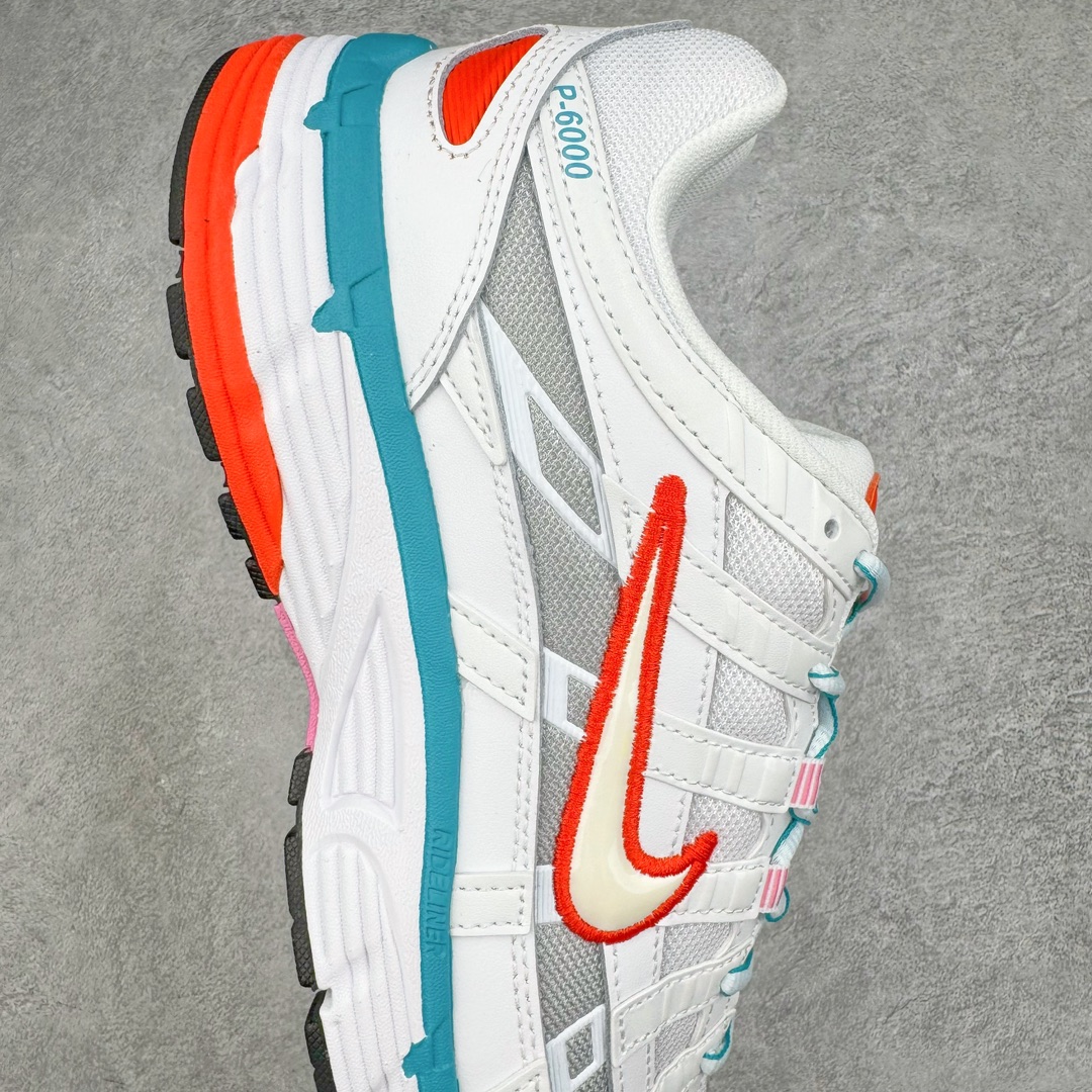 图片[6]-＃HP纯原 NK P-6000 系列低帮复古老爹风休闲运动舒适慢跑鞋 BV1021-105 购入原鞋原装纸板楦头开发 独家私模四层组合大底 市场唯一正确版本 良心定价 新配色陆续出货 进口三文治网面 融合 Pegasus 过往运动鞋设计 助力 21 世纪早期跑步运动跃升时尚新高度 采用透气网眼布、运动风格线条和耐穿覆面 兼具吸睛外观和舒适感受 中底泡绵以田径赛道为灵感 打造厚实设计 缔造出众缓震性能 尺码：36 36.5 37.5 38 38.5 39 40 40.5 41 42 42.5 43 44 44.5 45 46-选品中心