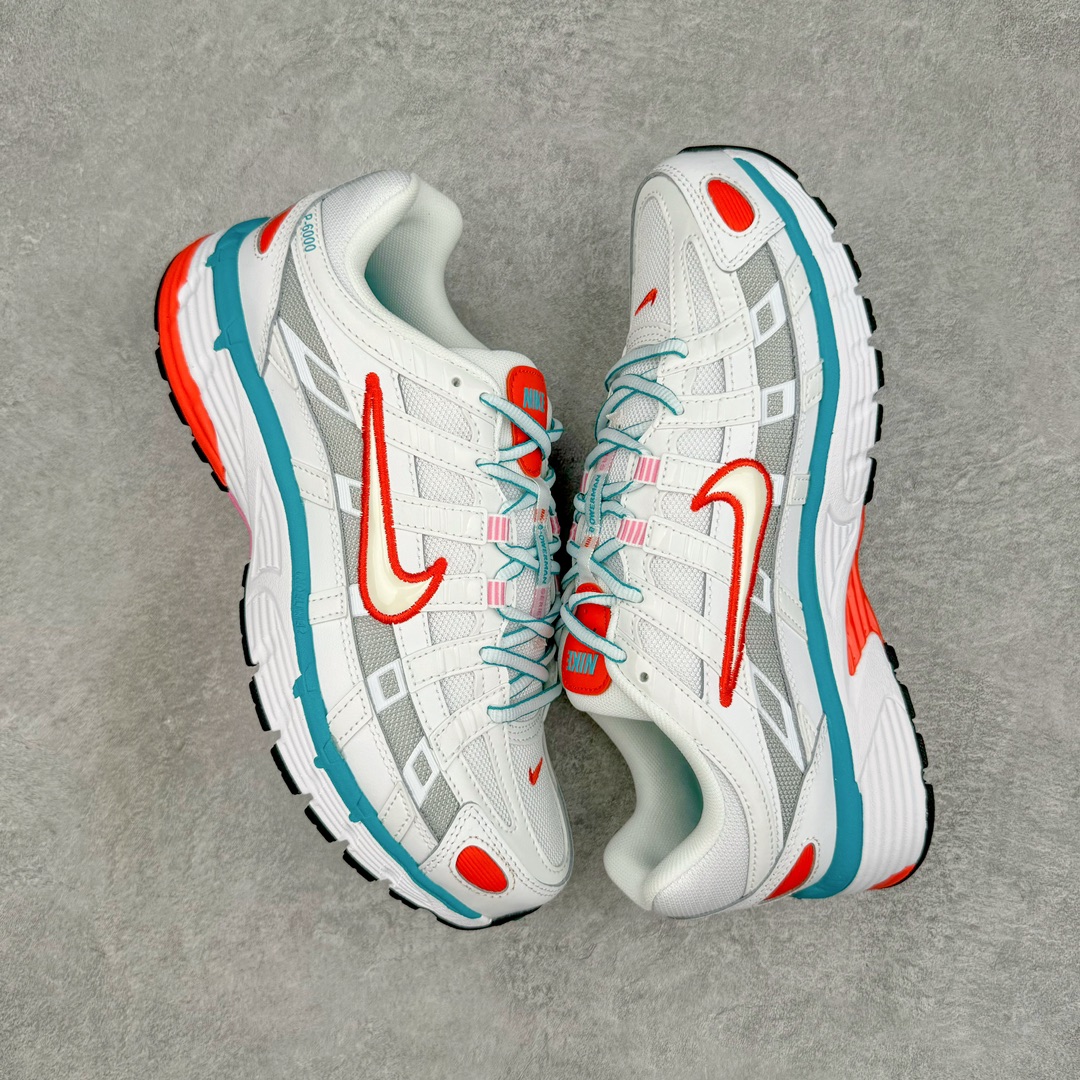 图片[3]-＃HP纯原 NK P-6000 系列低帮复古老爹风休闲运动舒适慢跑鞋 BV1021-105 购入原鞋原装纸板楦头开发 独家私模四层组合大底 市场唯一正确版本 良心定价 新配色陆续出货 进口三文治网面 融合 Pegasus 过往运动鞋设计 助力 21 世纪早期跑步运动跃升时尚新高度 采用透气网眼布、运动风格线条和耐穿覆面 兼具吸睛外观和舒适感受 中底泡绵以田径赛道为灵感 打造厚实设计 缔造出众缓震性能 尺码：36 36.5 37.5 38 38.5 39 40 40.5 41 42 42.5 43 44 44.5 45 46-选品中心