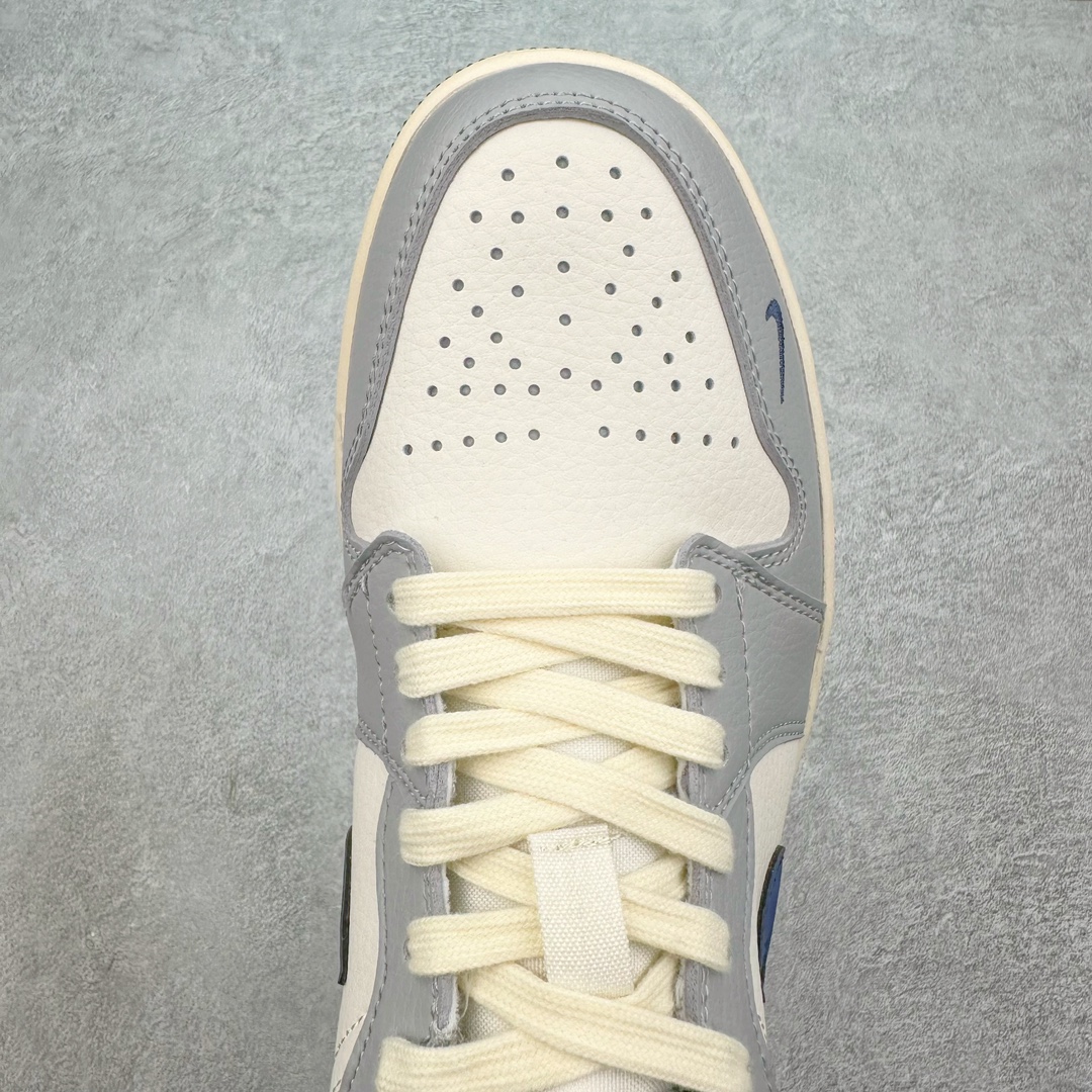 图片[4]-Air Jordan AJ1 Low 低帮系列定制配色 JJ8688-005 原厂内置气垫魔块 A模大底 头层小牛皮 鞋舌AJ原厂专用牛津布+AJ专用反口珍珠布+原厂无杂质高弹内里海棉+特殊封边弹力鞋带 尺码：36 36.5 37.5 38 38.5 39 40 40.5 41 42 42.5 43 44 44.5 45 46-选品中心