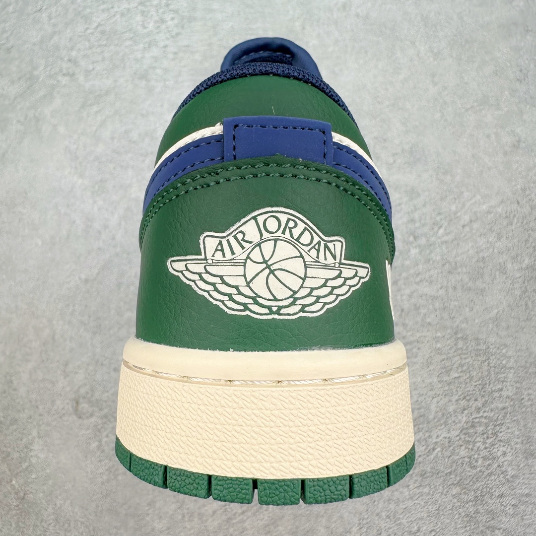图片[8]-Air Jordan AJ1 Low 低帮系列定制配色 JJ8688-005 原厂内置气垫魔块 A模大底 头层小牛皮 鞋舌AJ原厂专用牛津布+AJ专用反口珍珠布+原厂无杂质高弹内里海棉+特殊封边弹力鞋带 尺码：36 36.5 37.5 38 38.5 39 40 40.5 41 42 42.5 43 44 44.5 45 46-选品中心