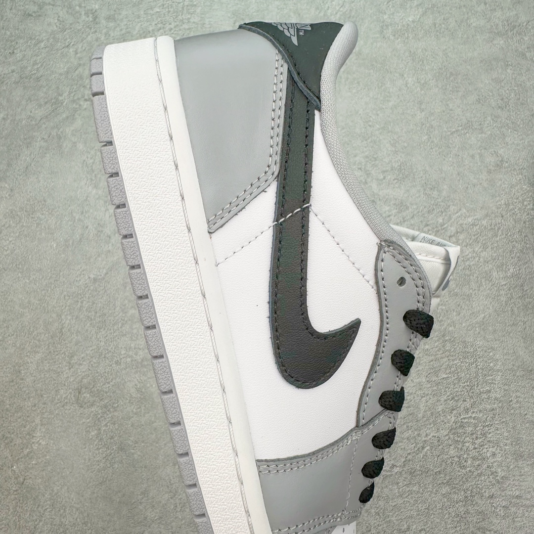 图片[6]-＃DT纯原 Air Jordan AJ1 Low 低帮 灰白 CZ0790-110 终端优势供应 市面中低帮最具代表性版本没有之一 口碑大厂出品 品控大底版型不断改良更新 全套原纸板楦头开发 确保原汁原味 完美呈现版型 完美零毛边处理 原厂内置全掌气垫 价格定位良心 平台专用代工流水线出品 一眼公司既视感 拿到手的一瞬间就与众不同 碾压市面所有版本 全部原鞋开发 每一个配色都会采购原鞋确认细节 打破市面看图做货无好货之说 尺码：40 40.5 41 42 42.5 43 44 44.5 45 46 47.5-选品中心