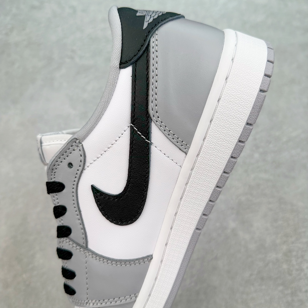 图片[7]-＃DT纯原 Air Jordan AJ1 Low 低帮 灰白 CZ0790-110 终端优势供应 市面中低帮最具代表性版本没有之一 口碑大厂出品 品控大底版型不断改良更新 全套原纸板楦头开发 确保原汁原味 完美呈现版型 完美零毛边处理 原厂内置全掌气垫 价格定位良心 平台专用代工流水线出品 一眼公司既视感 拿到手的一瞬间就与众不同 碾压市面所有版本 全部原鞋开发 每一个配色都会采购原鞋确认细节 打破市面看图做货无好货之说 尺码：40 40.5 41 42 42.5 43 44 44.5 45 46 47.5-选品中心