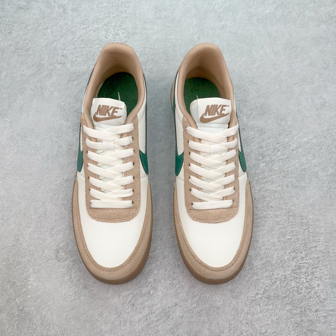 图片[2]-J.Crew x NK Killshot II Leather 联名复古板鞋 HF4861-133 采用米白色皮革制作鞋身 Swoosh 点缀其中 最后搭载棕色生胶大底 流露出满满的复古气气息 尺码：36 36.5 37.5 38 38.5 39 40 40.5 41 42 42.5 43 44-选品中心