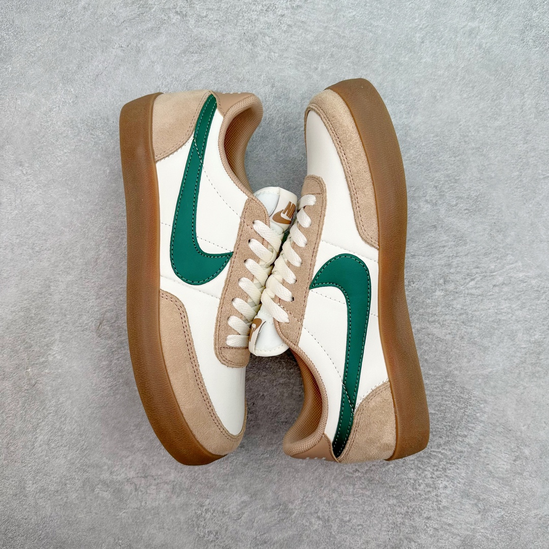 图片[3]-J.Crew x NK Killshot II Leather 联名复古板鞋 HF4861-133 采用米白色皮革制作鞋身 Swoosh 点缀其中 最后搭载棕色生胶大底 流露出满满的复古气气息 尺码：36 36.5 37.5 38 38.5 39 40 40.5 41 42 42.5 43 44-选品中心