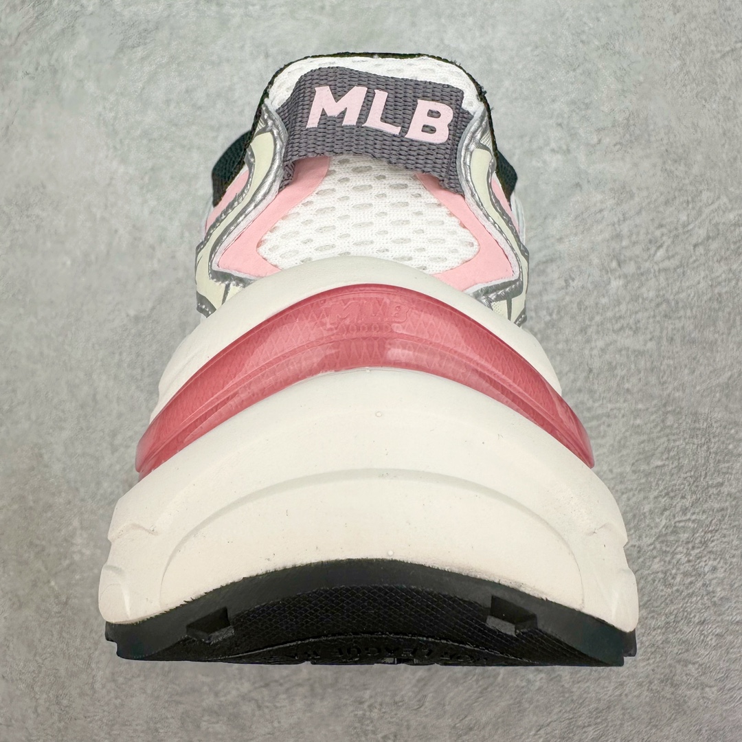 图片[8]-＃纯原 MLB Chunky Runner 2024S 复古印花老爹鞋系列低帮轻量增高厚底百搭休闲运动慢跑鞋 Korea韩国联名NY美国榄球纽约洋基队限定 目前可过轻松秒过各类鉴定 能操作的私聊 韩国代购专供 左脚内置NFC感应 区别市面贴纸假芯片 MLB专用菱形双针中底布 重点细节中底布带注胶孔 原厂NFC感应吊牌 支持鉴定 一个两位数 原盒原标 全套原楦原纸板原厂数据开发 中韩文保养标贴 绿色防霉片 平台代购专供 独家一比一RB+MD组合大底 高频后跟小人Logo精准对位立体饱满 正确网布加超迁鞋面 转印中底走线紧密 转印Logo工艺表层防刮不掉色 尺码：35 36 36.5 37.5 38 38.5 39 40 40.5 41 42 42.5 43 44 44.5 45-选品中心