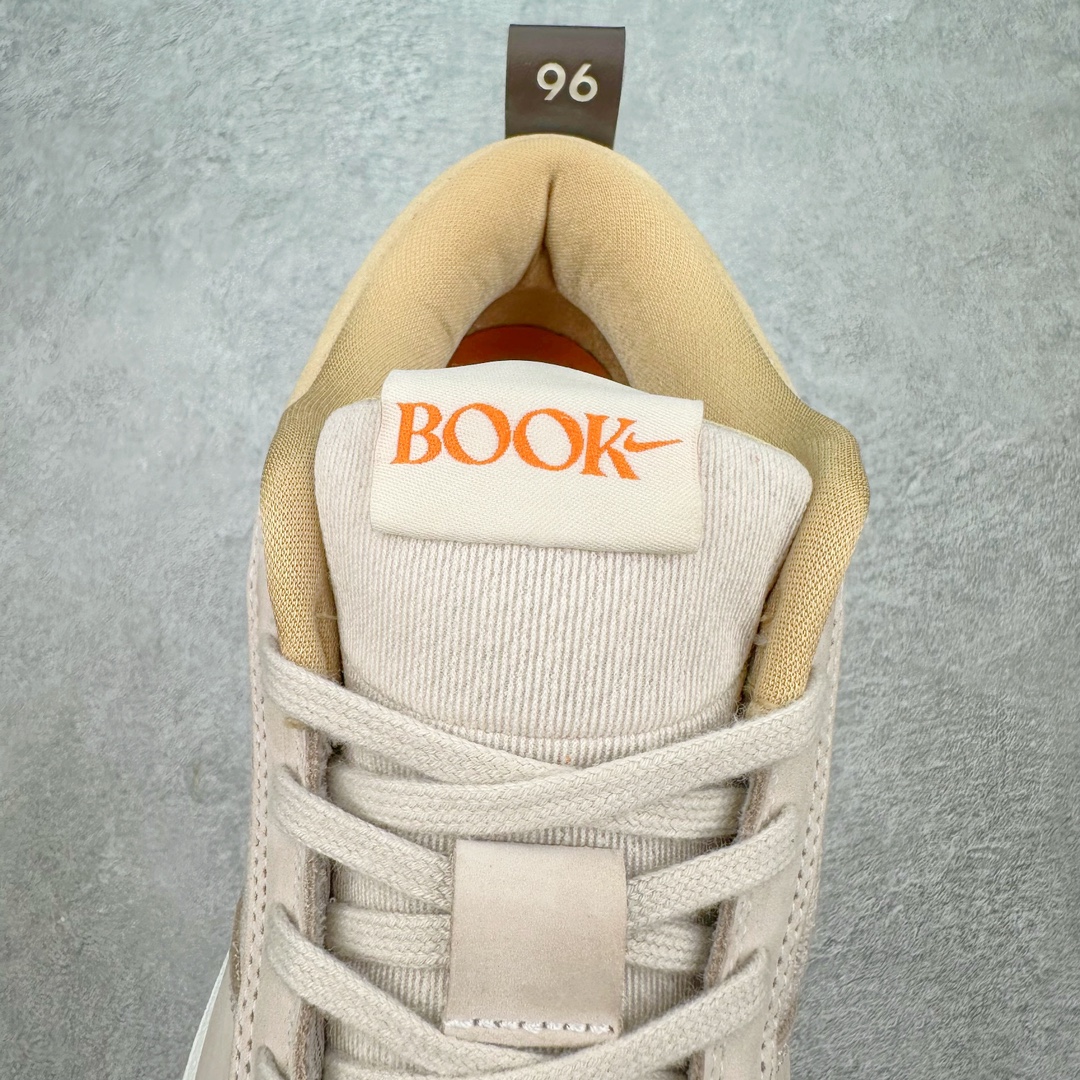 图片[5]-＃Z版纯原福利 NK Book 1 Devin Booker 德文·布克一代男子实战篮球鞋 米色 FJ4250-100 全套原纸板楦头开发 确保原汁原味 完美呈现版型 鞋身流线型 原厂高强度抗扭定型港宝 小蛮腰后跟 高弹超临界发泡材质大底 贝利原厂皮料加持 内置高强度抗扭片(强度高于碳纤)给予鞋身足够抗扭矩力 实战利器 鞋身➕鞋头增配高频补强层 提升鞋头以及脚踝支撑性 尺码：40 40.5 41 42 42.5 43 44 44.5 45 46-选品中心