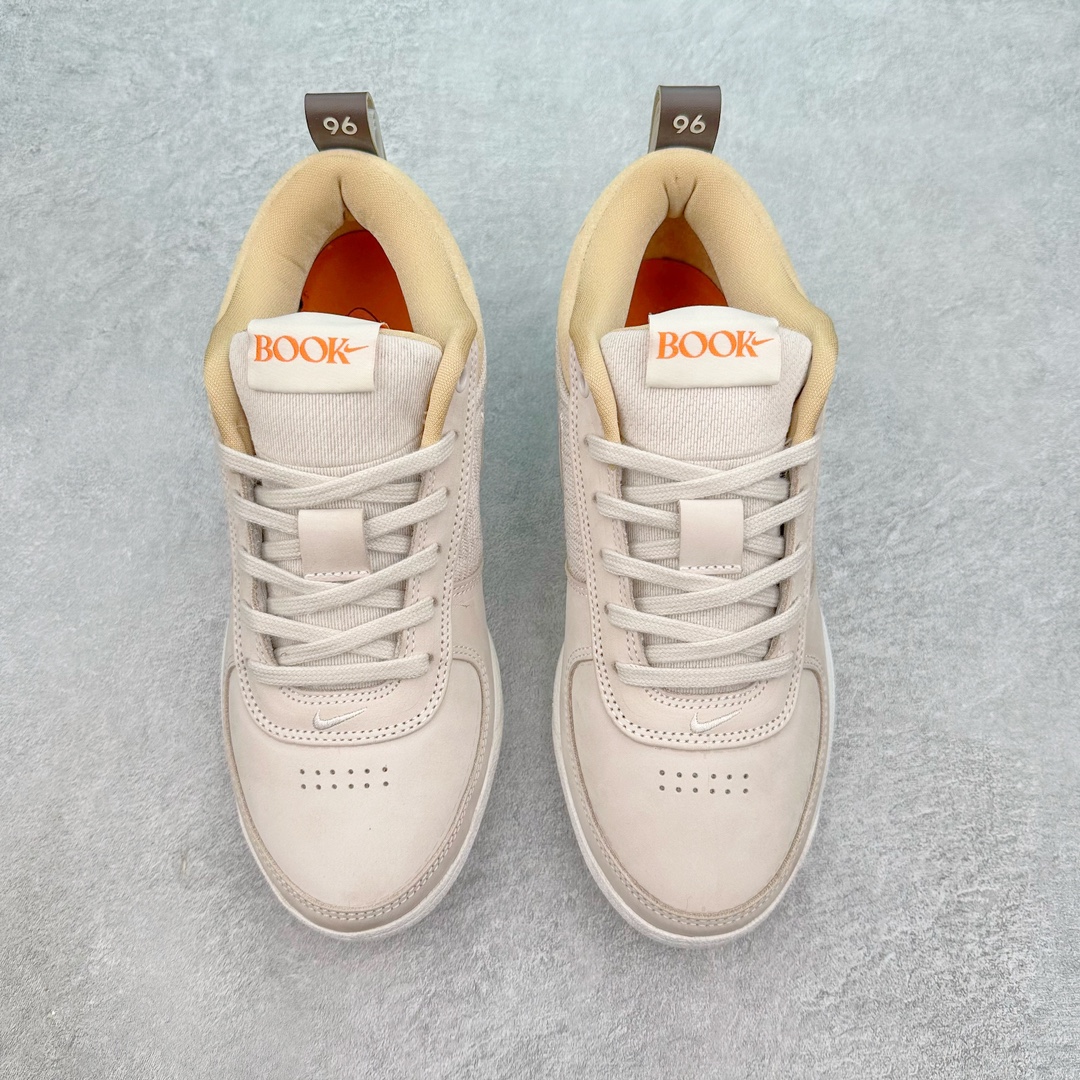 图片[2]-＃Z版纯原福利 NK Book 1 Devin Booker 德文·布克一代男子实战篮球鞋 米色 FJ4250-100 全套原纸板楦头开发 确保原汁原味 完美呈现版型 鞋身流线型 原厂高强度抗扭定型港宝 小蛮腰后跟 高弹超临界发泡材质大底 贝利原厂皮料加持 内置高强度抗扭片(强度高于碳纤)给予鞋身足够抗扭矩力 实战利器 鞋身➕鞋头增配高频补强层 提升鞋头以及脚踝支撑性 尺码：40 40.5 41 42 42.5 43 44 44.5 45 46-选品中心