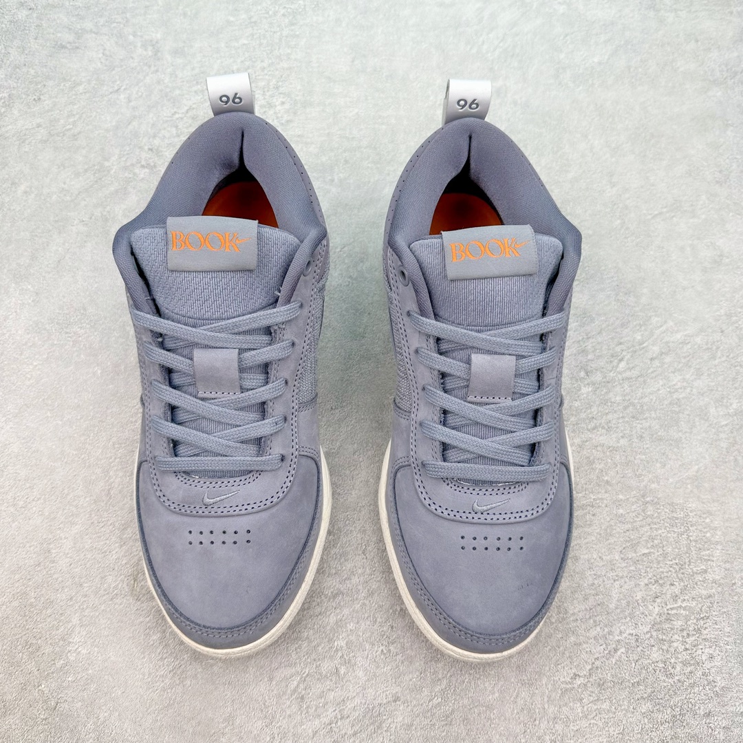 图片[2]-＃Z版纯原福利 NK Book 1 Devin Booker 德文·布克一代男子实战篮球鞋 蓝色 FJ4250-400 全套原纸板楦头开发 确保原汁原味 完美呈现版型 鞋身流线型 原厂高强度抗扭定型港宝 小蛮腰后跟 高弹超临界发泡材质大底 贝利原厂皮料加持 内置高强度抗扭片(强度高于碳纤)给予鞋身足够抗扭矩力 实战利器 鞋身➕鞋头增配高频补强层 提升鞋头以及脚踝支撑性 尺码：40 40.5 41 42 42.5 43 44 44.5 45 46-选品中心