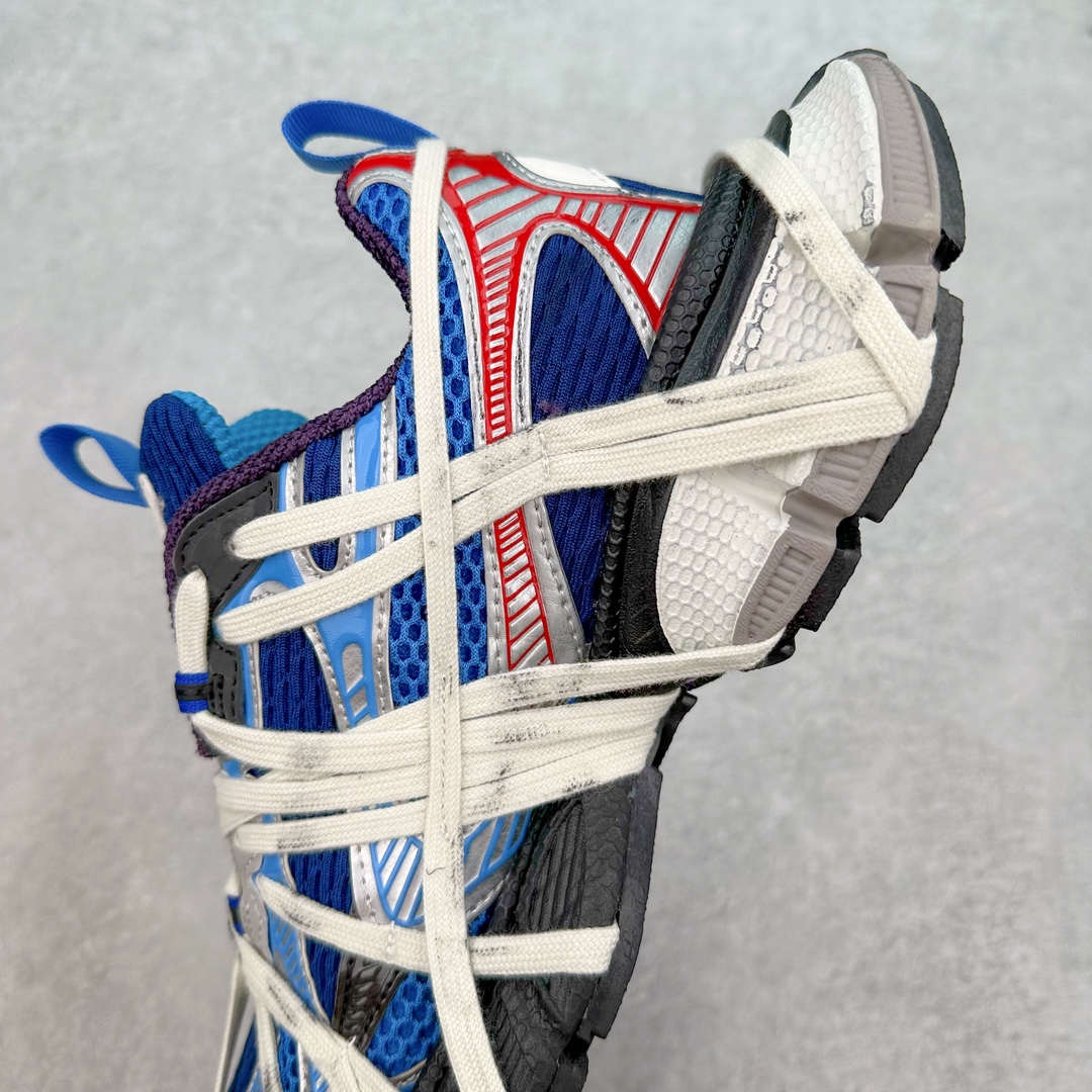 图片[7]-BALENCIAGA 3XL Sneakers 巴黎世家十代网布系带低帮走秀复古老爹鞋 配套套现全码福利开炸 长期补货价格一步到位 市场中端王者 欢迎对比 实力大厂成熟流水线出品 品控完美 免检产品 新配色陆续开发 全套原纸板楦头开发 完美版型 鞋头边缘和后帮徽标 鞋面和后跟凸印尺码 鞋舌 3XL 橡胶品牌标识和反光细节 鞋帮拉袢和鞋舌拉祥 配反光细节 备用鞋带在鞋履前侧 可在穿着前取下 便于不同造型搭配 注意运费超重 偏大一码 尺码：35 36 37 38 39 40 41 42 43 44 45 46-选品中心