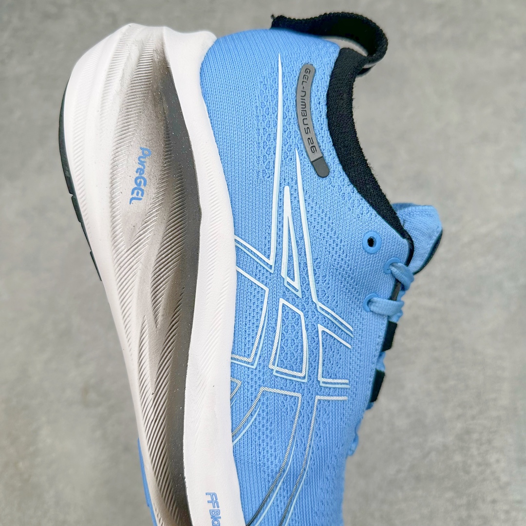 图片[6]-Asics GEL-Nimbus 26 亚瑟士缓震跑鞋 近年复古风潮的势头很旺 ASICS一直坚信保持身体的健康与活力是打造健康快乐的生活方式的最佳途径 ASICS为复古鞋型注入新设计 为玩家的街头穿搭提供了更多可能 GEL-NIMBUSTM9运动鞋最初是为中立和仰卧跑步者设计的长距离训练器 采用原始材料和关键细节重新设计 其Y2K时代的工业外观也被大胆的对比和色块所抵消 尺码：36 36.5 37.5 38 38.5 39 40 40.5 41.5 42 42.5 43.5 44 44.5 45-选品中心