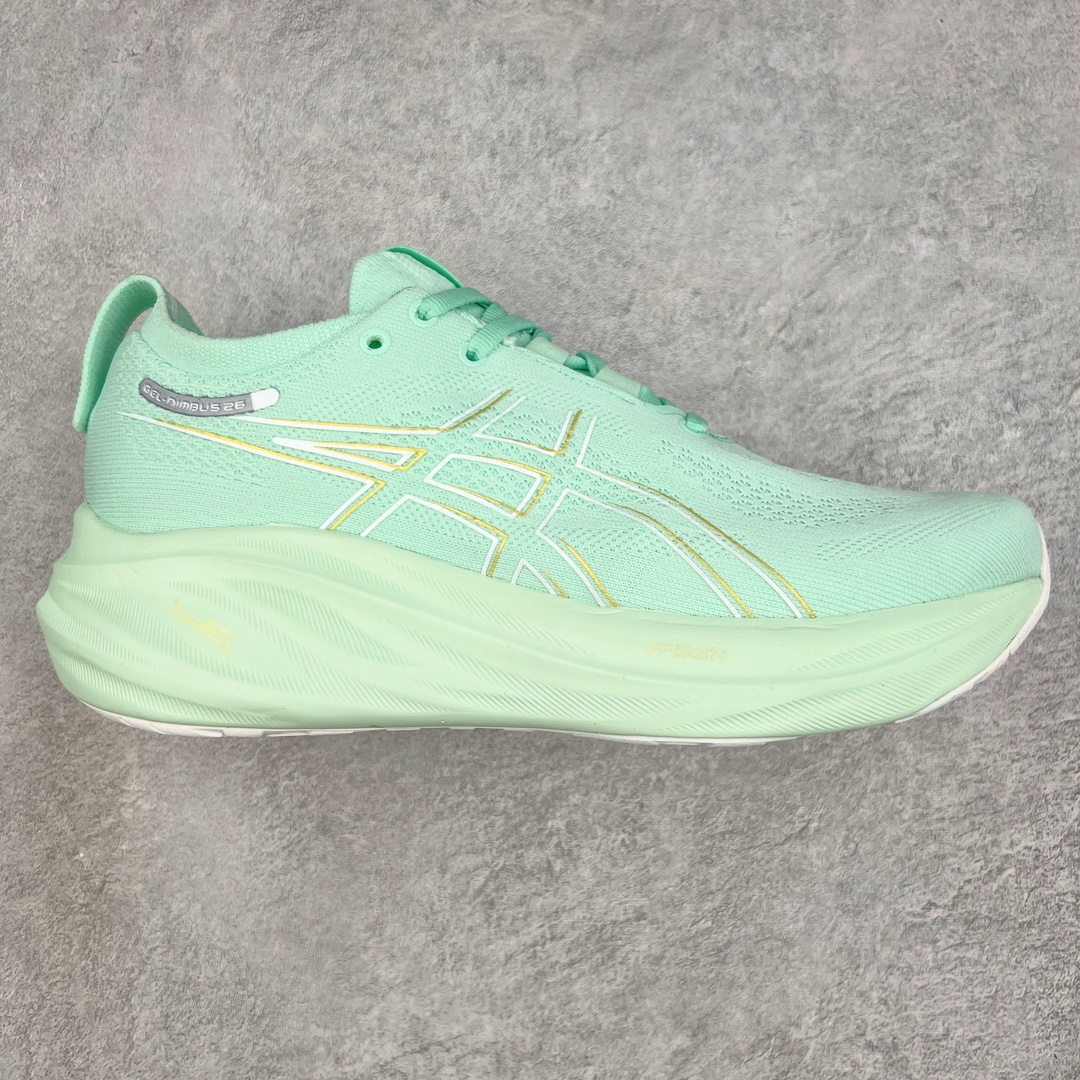 图片[3]-Asics GEL-Nimbus 26 亚瑟士缓震跑鞋 近年复古风潮的势头很旺 ASICS一直坚信保持身体的健康与活力是打造健康快乐的生活方式的最佳途径 ASICS为复古鞋型注入新设计 为玩家的街头穿搭提供了更多可能 GEL-NIMBUSTM9运动鞋最初是为中立和仰卧跑步者设计的长距离训练器 采用原始材料和关键细节重新设计 其Y2K时代的工业外观也被大胆的对比和色块所抵消 尺码：36 36.5 37.5 38 38.5 39 40 40.5 41.5 42 42.5 43.5 44 44.5 45-选品中心