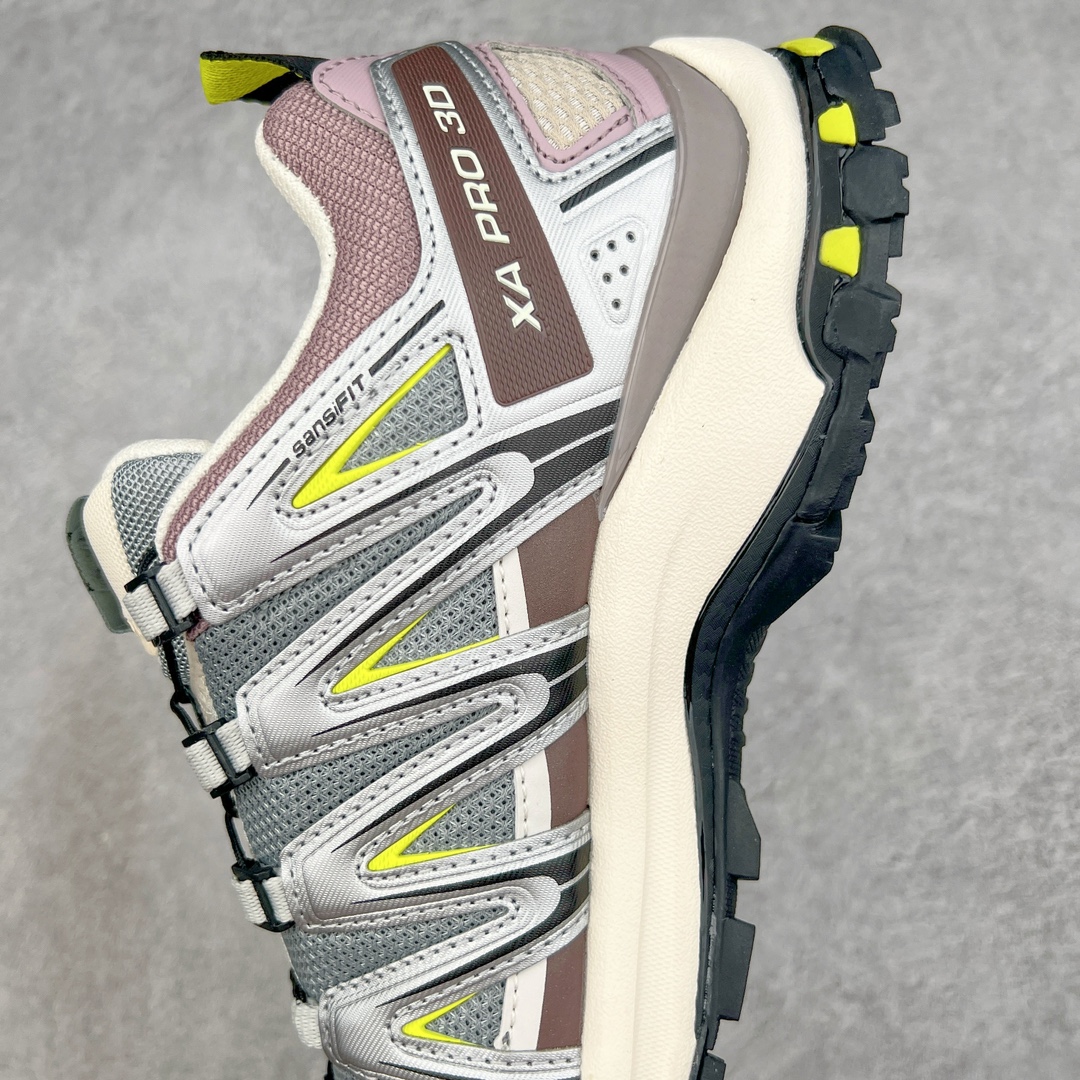 图片[7]-＃DT SALOMON XA Pro 3D ADV 萨洛蒙潮流越野机能户外功能鞋 纯原外贸平台特供订单 耗时半年巨作 全套原纸板楦头开发 原厂特供网布配套加持 确保原汁原味 完美呈现版型 原档数据独家私模五层组合大底 原装Ortholite轻量化鞋垫 中底布带钢印编号 原厂TPU锁扣 进口港宝加持 后跟自然饱满 还原公司包裹性 鞋面采用SENSIFT贴合技术 全方位贴合包裹脚型 鞋跟部鞋底牵引设计 提供强大的抓地性能 更适应野外崎岖不平的道路 其3D ADVANCED CHASSIS底盘 材料轻量大化 钉齿设计更具稳定性 防护性 鞋底易磨损区运用CONTAGRIP高耐磨材料 应对城市硬质路面长距离跑考验 尺码：36 36.5 37.5 38 38.5 39 40 40.5 41 42 42.5 43 44 44.5 45-选品中心