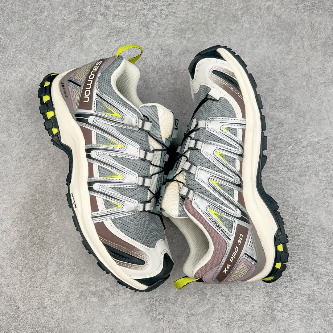 图片[3]-＃DT SALOMON XA Pro 3D ADV 萨洛蒙潮流越野机能户外功能鞋 纯原外贸平台特供订单 耗时半年巨作 全套原纸板楦头开发 原厂特供网布配套加持 确保原汁原味 完美呈现版型 原档数据独家私模五层组合大底 原装Ortholite轻量化鞋垫 中底布带钢印编号 原厂TPU锁扣 进口港宝加持 后跟自然饱满 还原公司包裹性 鞋面采用SENSIFT贴合技术 全方位贴合包裹脚型 鞋跟部鞋底牵引设计 提供强大的抓地性能 更适应野外崎岖不平的道路 其3D ADVANCED CHASSIS底盘 材料轻量大化 钉齿设计更具稳定性 防护性 鞋底易磨损区运用CONTAGRIP高耐磨材料 应对城市硬质路面长距离跑考验 尺码：36 36.5 37.5 38 38.5 39 40 40.5 41 42 42.5 43 44 44.5 45-选品中心