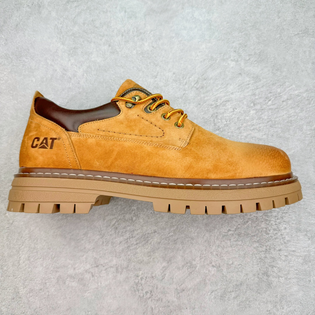 #福利特价 CAT卡特 P721903 经典百搭低帮户外休闲工装靴 官网常年主打款 全鞋真牛皮材料 大底到五金都是代工厂原材料制作 同原版固特异永不开胶工艺 好货不杀猪 首单质量严格把控 某宝代购最畅销的产品 全套官网统一包装 今年冬季防寒户外专用 日常随意搭配 型男必备 尺码:39 40 41 42 43 44 注意:比运动鞋偏大一码-选品中心