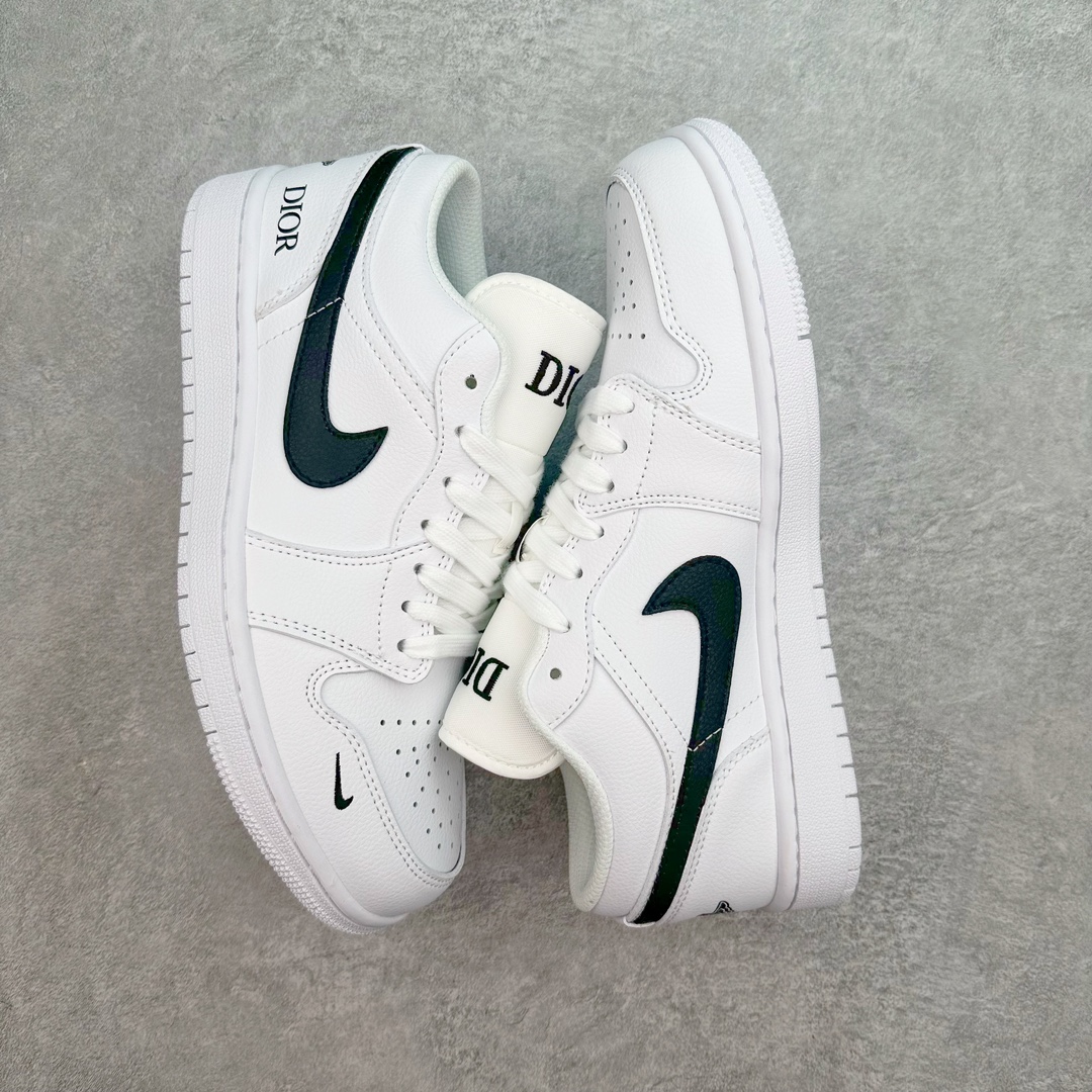 图片[3]-Air Jordan AJ1 Low 低帮系列定制配色 LJ6688-010 原厂内置气垫魔块 A模大底 头层小牛皮 鞋舌AJ原厂专用牛津布+AJ专用反口珍珠布+原厂无杂质高弹内里海棉+特殊封边弹力鞋带 尺码：36 36.5 37.5 38 38.5 39 40 40.5 41 42 42.5 43 44 44.5 45 46-选品中心