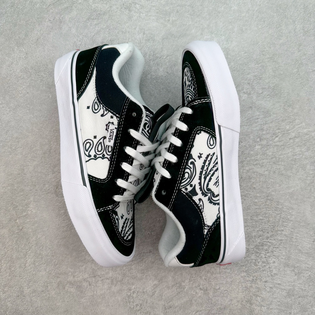 图片[3]-Vans Chukka Push 黑白腰果花 官方新款 防滑低帮休闲滑板鞋 尺码：35 36 36.5 37 38 38.5 39 40 40.5 41 42 42.5 43 44 45-选品中心