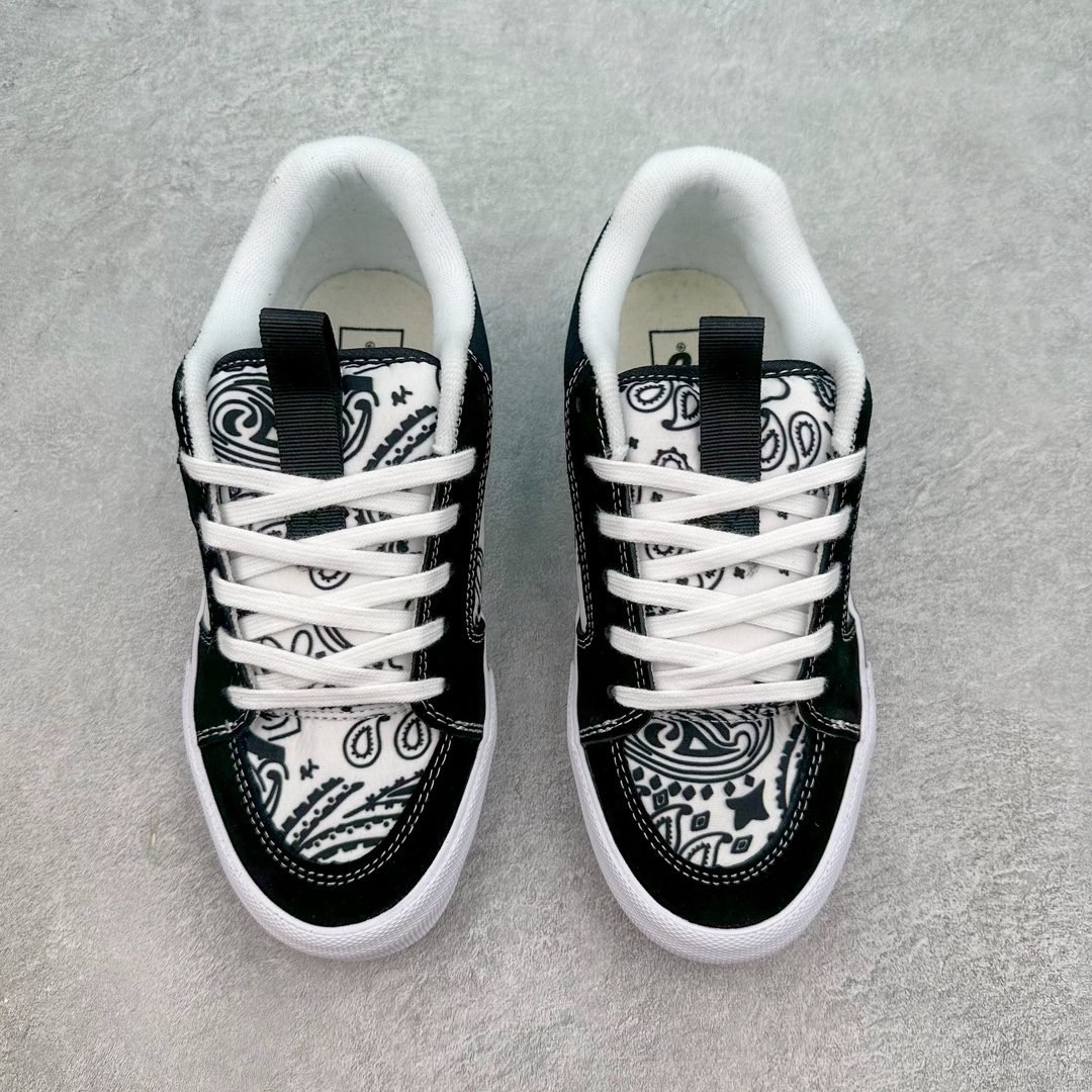 图片[2]-Vans Chukka Push 黑白腰果花 官方新款 防滑低帮休闲滑板鞋 尺码：35 36 36.5 37 38 38.5 39 40 40.5 41 42 42.5 43 44 45-选品中心