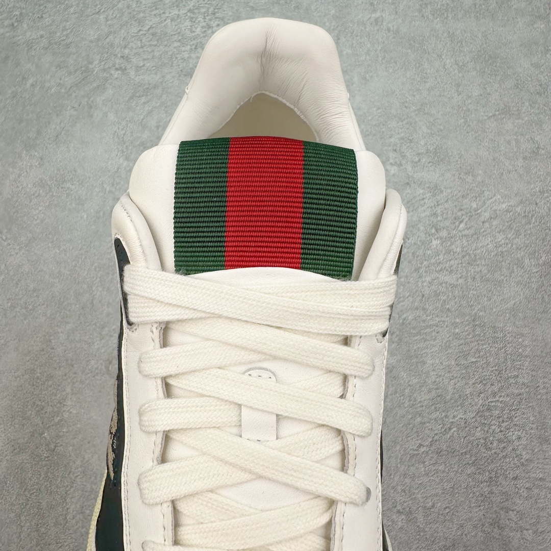 图片[5]-GUCCI Re-Web系列运动鞋 古驰运动鞋系列经典原型复古百搭做旧老爹板鞋/复古学院风 怀旧版 原厂订单 目前市面最强＃官网同步最新满天星礼盒全套包装 高端零售海外实体专供 ‬混卖版 渠‮原道‬装 全身20几个细节点全部做到一致还原 吊打市面所有版本 原版做旧 右脚鞋侧嵌入NFC防伪芯片装置＋鞋盒标二唯码扫描 秒进官网 秒杀市面任何版本 原装意大利进口 里外全皮 全套包装 全头层顶级软牛皮 广东代工出品 原档原标原盒 随意对比任何版本 尺码：35 36 37 38 39 40 41 42 43 44-选品中心