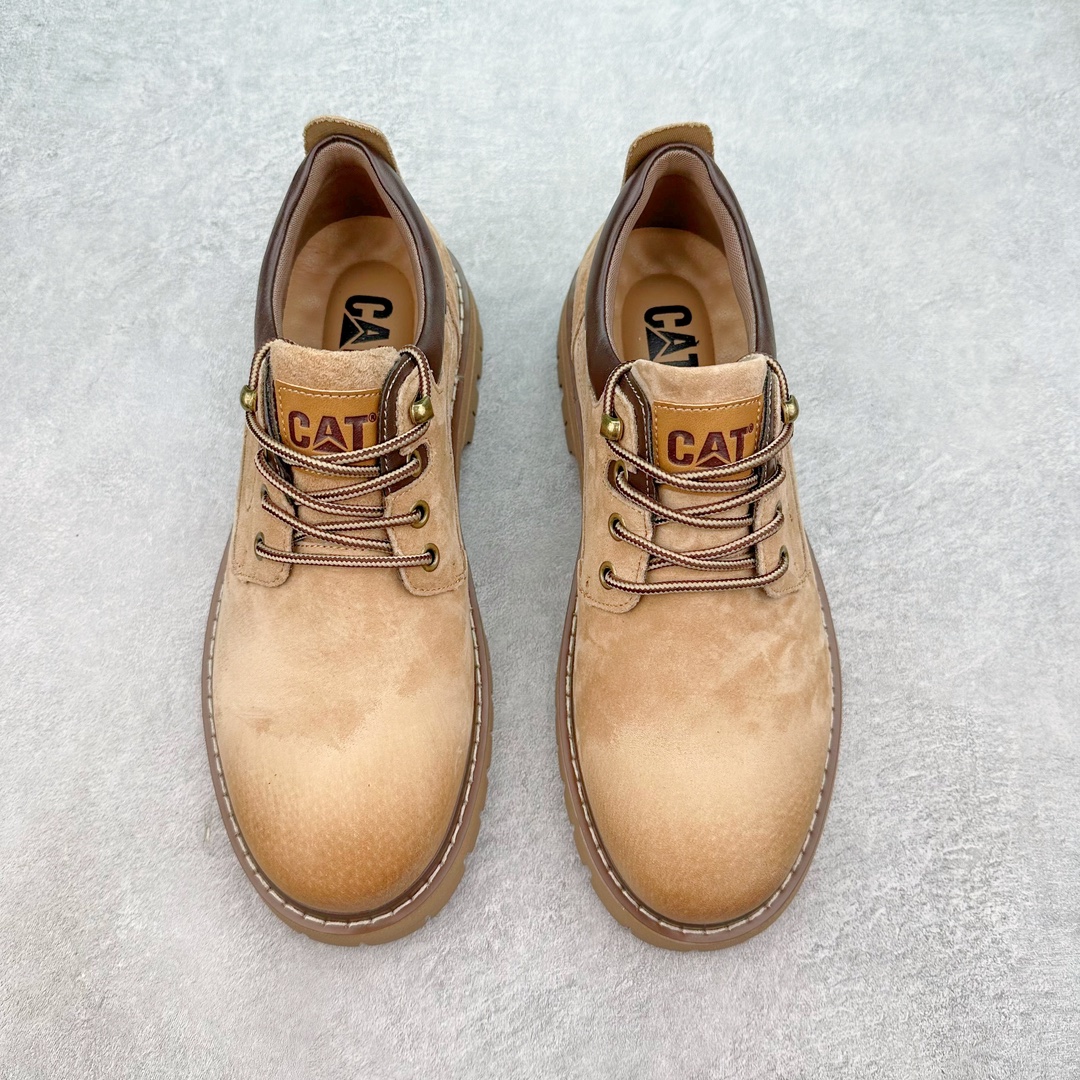 图片[2]-＃福利特价 CAT卡特 P721903 经典百搭低帮户外休闲工装靴 官网常年主打款 全鞋真牛皮材料 大底到五金都是代工厂原材料制作 同原版固特异永不开胶工艺 好货不杀猪 首单质量严格把控 某宝代购最畅销的产品 全套官网统一包装 今年冬季防寒户外专用 日常随意搭配 型男必备 尺码：39 40 41 42 43 44 注意：比运动鞋偏大一码-选品中心