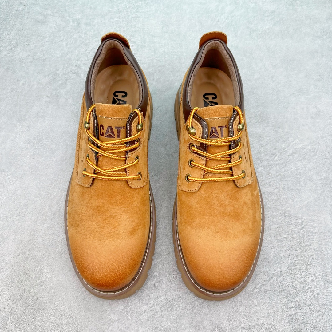 图片[2]-＃福利特价 CAT卡特 P721903 经典百搭低帮户外休闲工装靴 官网常年主打款 全鞋真牛皮材料 大底到五金都是代工厂原材料制作 同原版固特异永不开胶工艺 好货不杀猪 首单质量严格把控 某宝代购最畅销的产品 全套官网统一包装 今年冬季防寒户外专用 日常随意搭配 型男必备 尺码：39 40 41 42 43 44 注意：比运动鞋偏大一码-选品中心